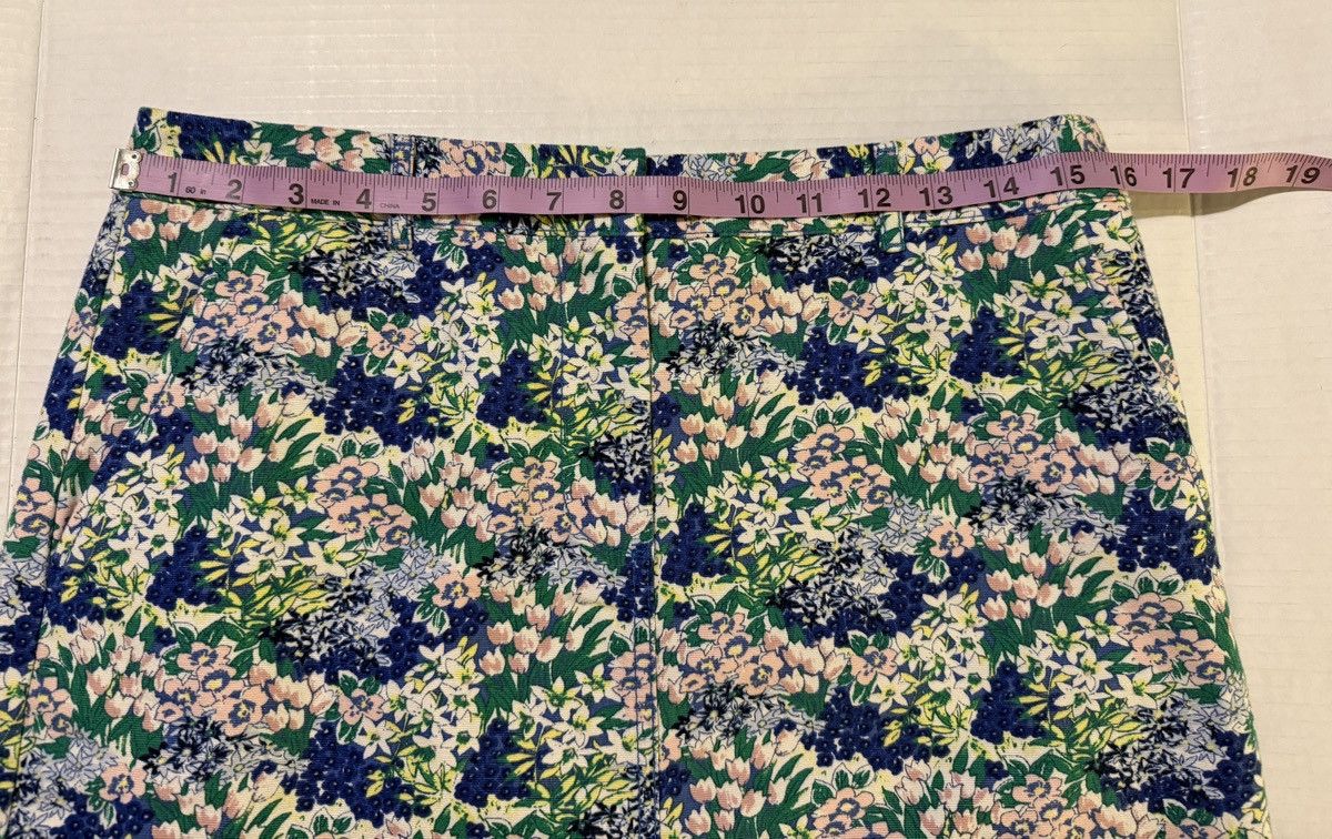 Robert Talbott Talbots Skirt Floral Lined Straight Pencil Size 6 NWT Size 28" / US 6 / IT 42 - 8 Thumbnail