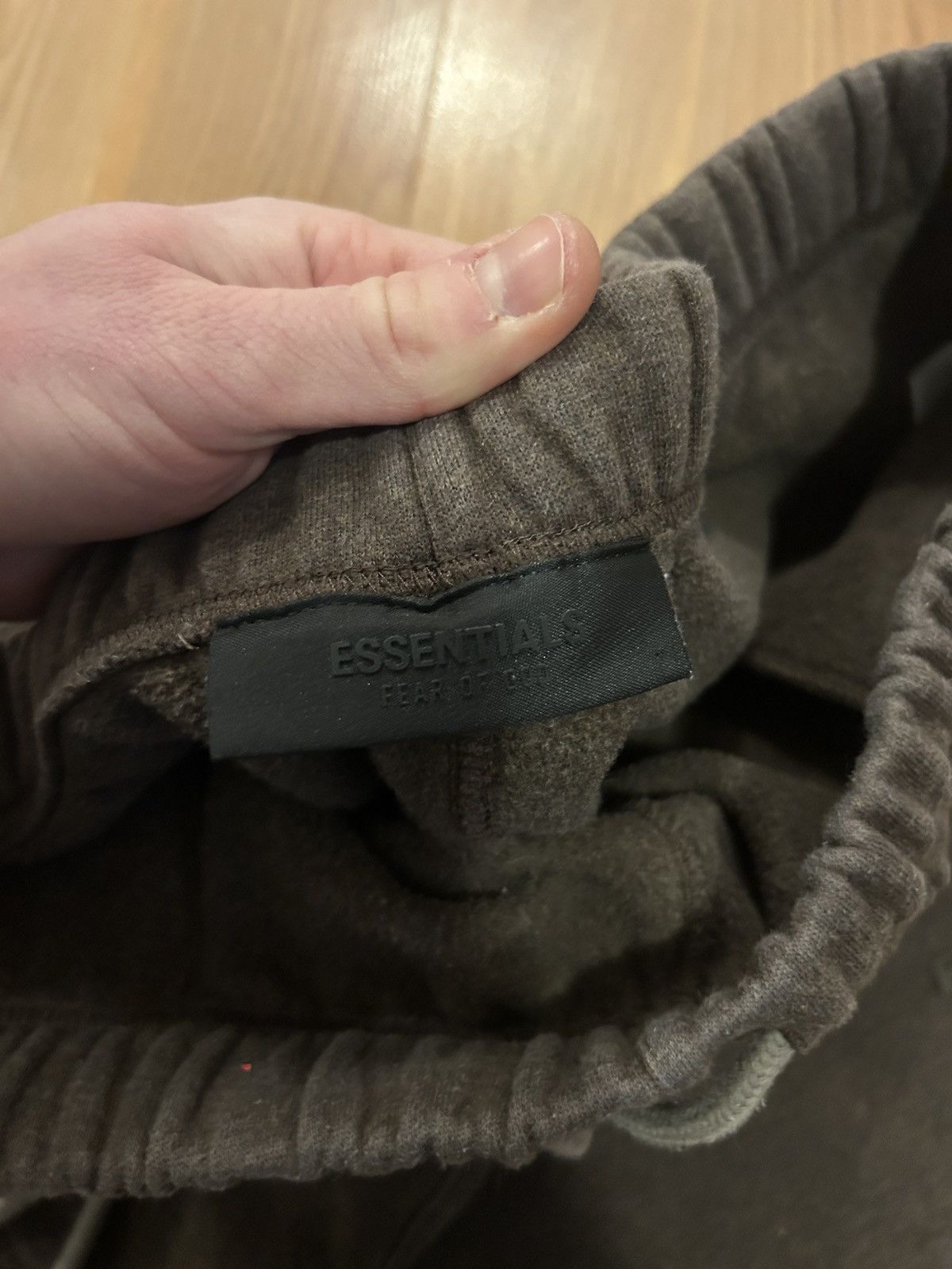 Essentials Essentials heather wood sweat shorts Size US 34 / EU 50 - 4 Thumbnail