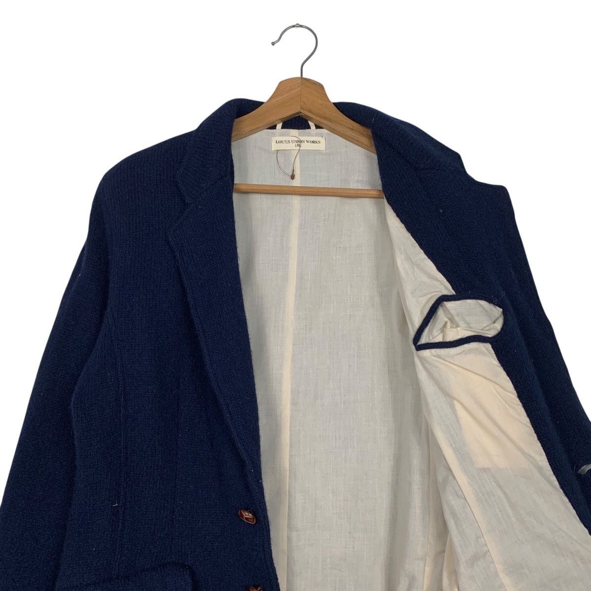 Japanese Brand Louxs Union Work Wool Casual Jacket Size US M / EU 48-50 / 2 - 10 Thumbnail