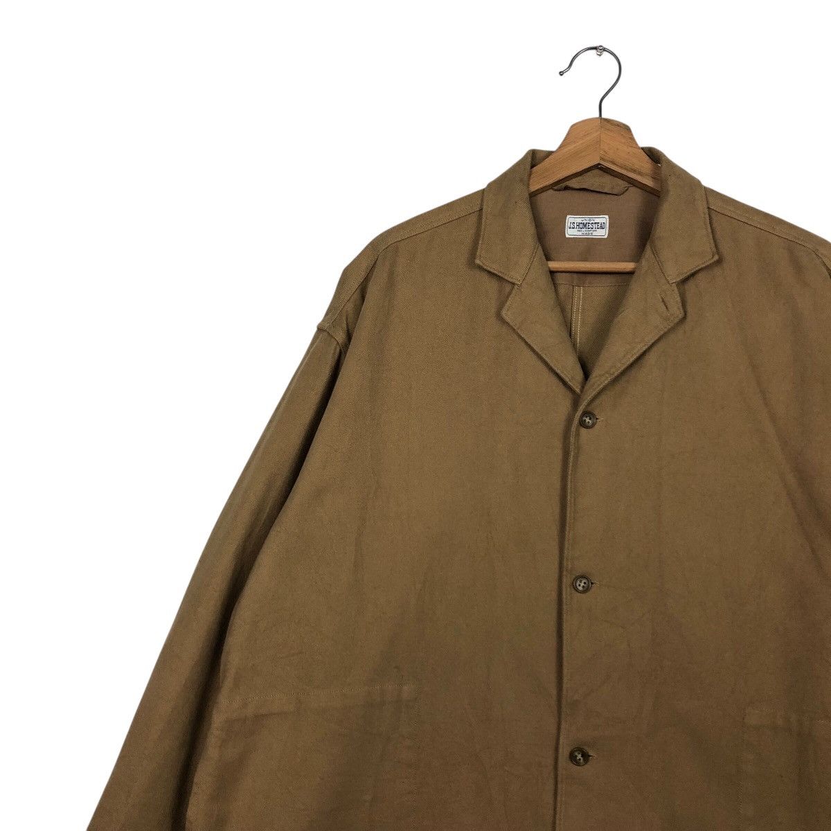 Japanese Brand 📌Vintage Chore Worker Jacket J.S Homestead Union Made Size US L / EU 52-54 / 3 - 8 Thumbnail