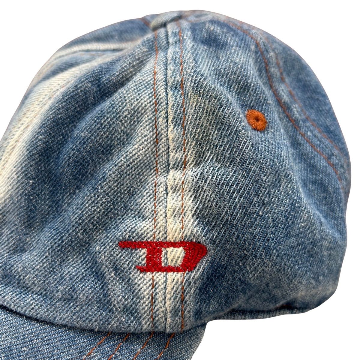 Diesel Diesel Denim Cap Hat Size ONE SIZE - 3 Thumbnail