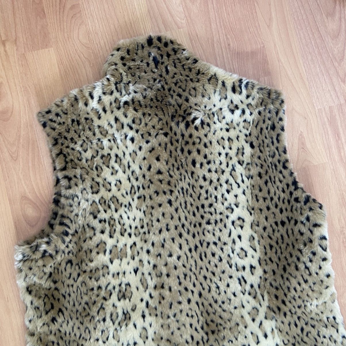 Other Long Cheetah Party Festival Sleeveless Coat Medium- Large Size M / US 6-8 / IT 42-44 - 5 Thumbnail