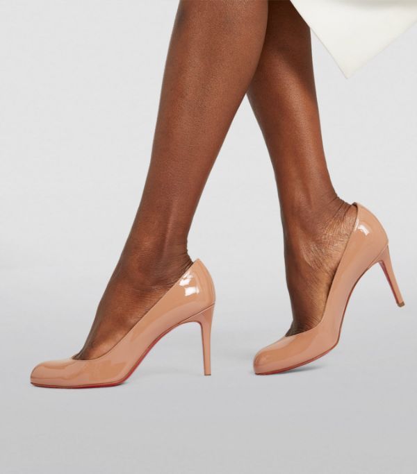 Christian Louboutin o1s1wg110924 Simple Pumps in Almond Size US 8 / IT 38 - 4 Thumbnail