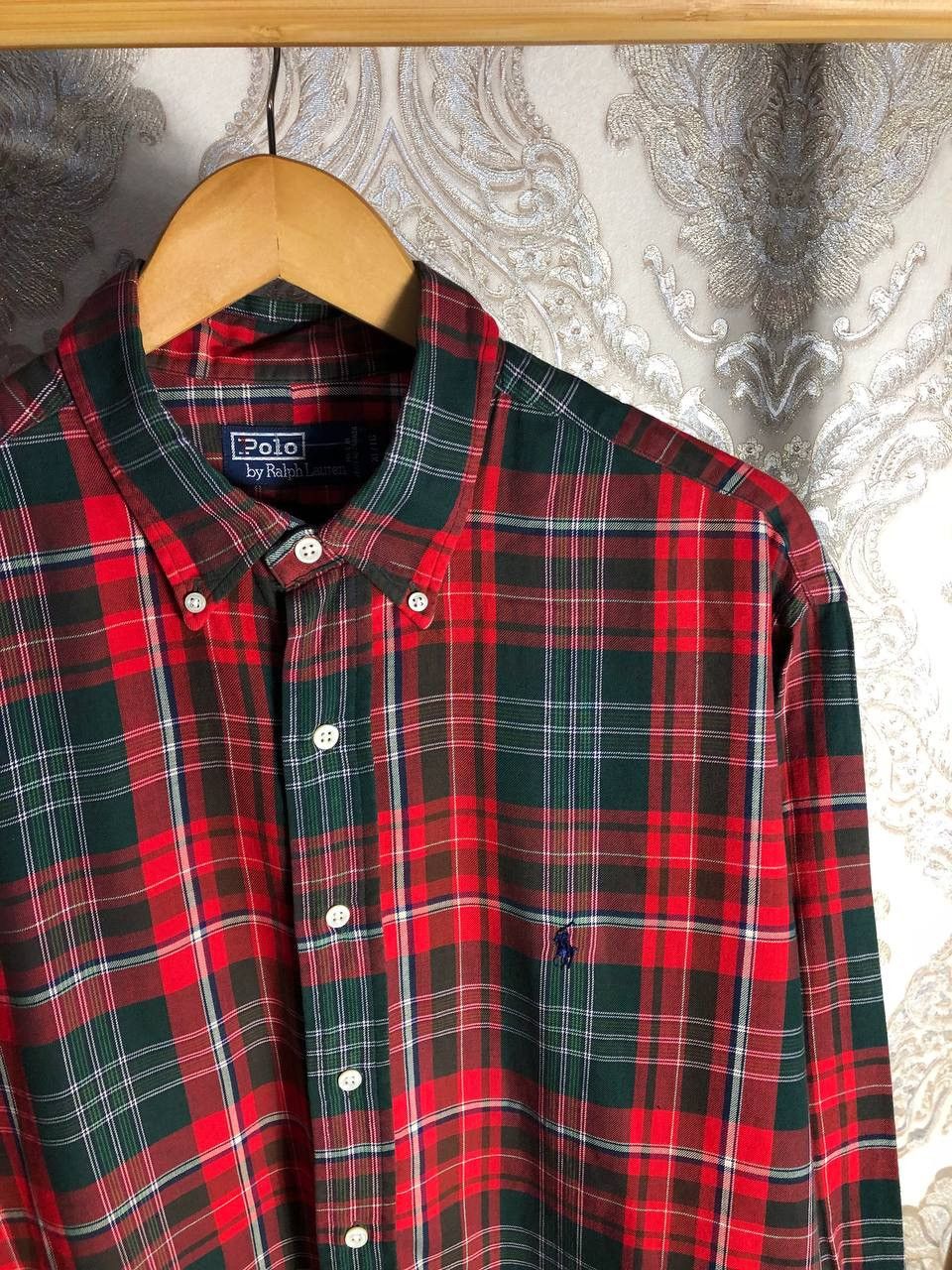 Polo Ralph Lauren × Vintage VERY RARE POLO RALPH LAUREN DESIGNER SHIRT LONG SLEEVE 90s Size US XL / EU 56 / 4 - 3 Thumbnail