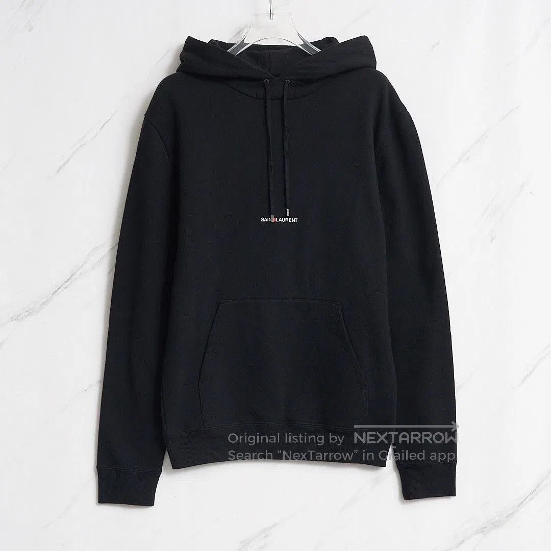 Saint Laurent Paris Saint Laurent Women's Small Logo Hoodie. Size M / US 6-8 / IT 42-44 - 1 Thumbnail