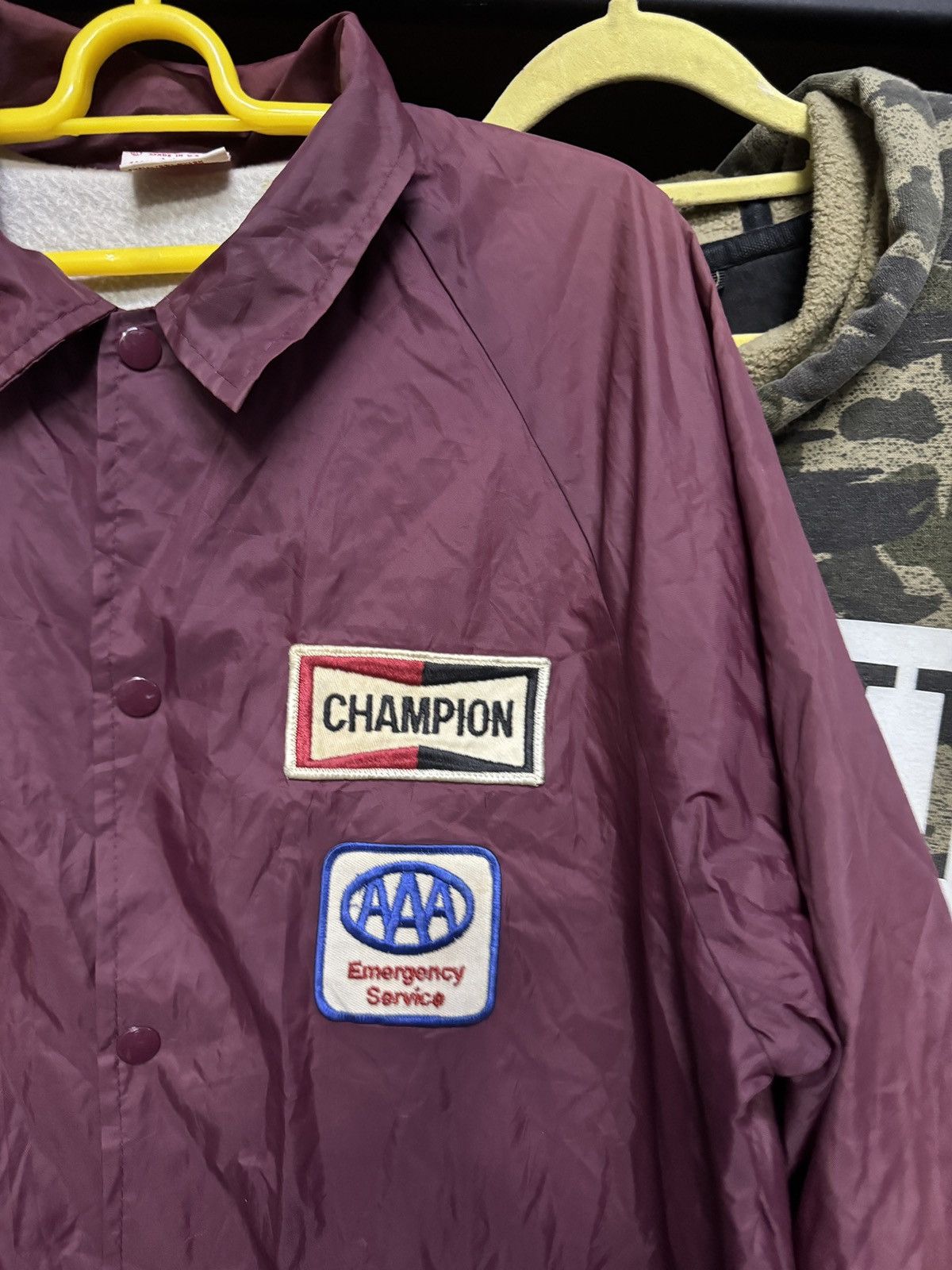 Vintage Vintage CARDINAL CHAMPION SPARK PLUG Jacket Size US L / EU 52-54 / 3 - 2 Thumbnail