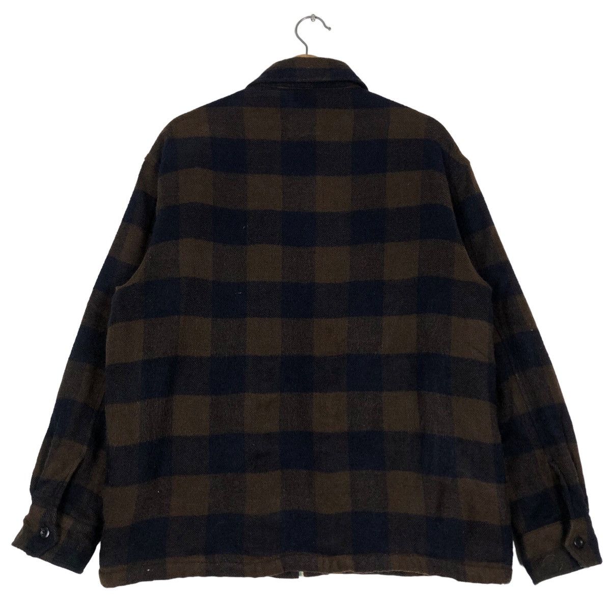 🔥Vintage Chore Jacket Tartan Design Villand Issey Miyake