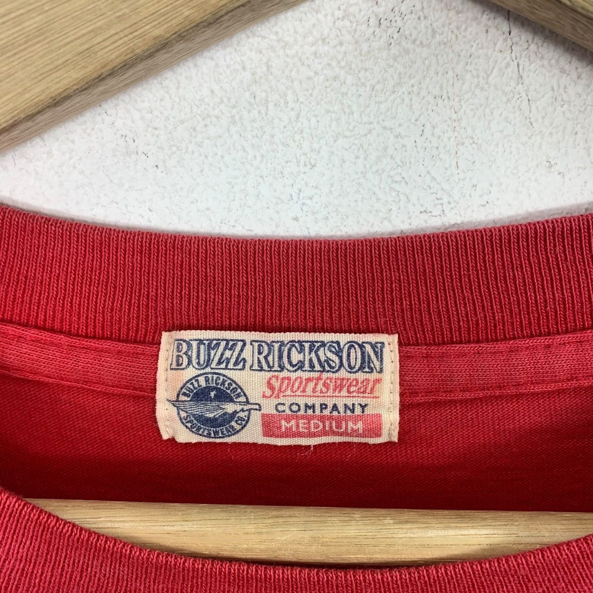 Buzz Rickson's × Vintage Vintage BUZZ RICKSON’S U.S navy seabees camp spellout tee Size US M / EU 48-50 / 2 - 3 Thumbnail
