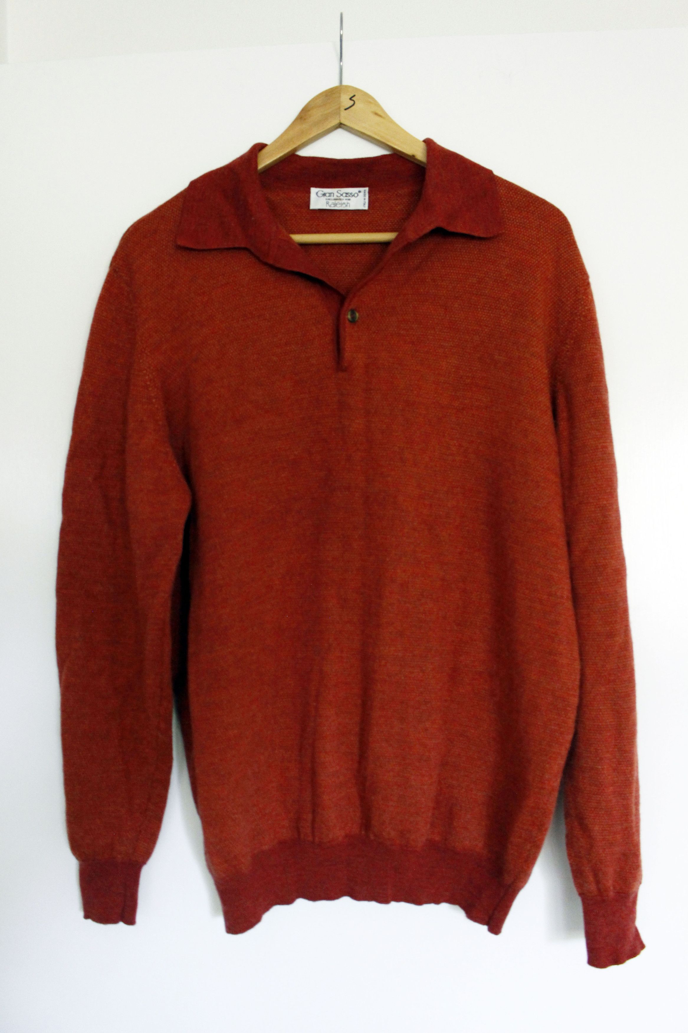 Gran Sasso Cashmere Blend Sweater Size US M / EU 48-50 / 2 - 1 Thumbnail