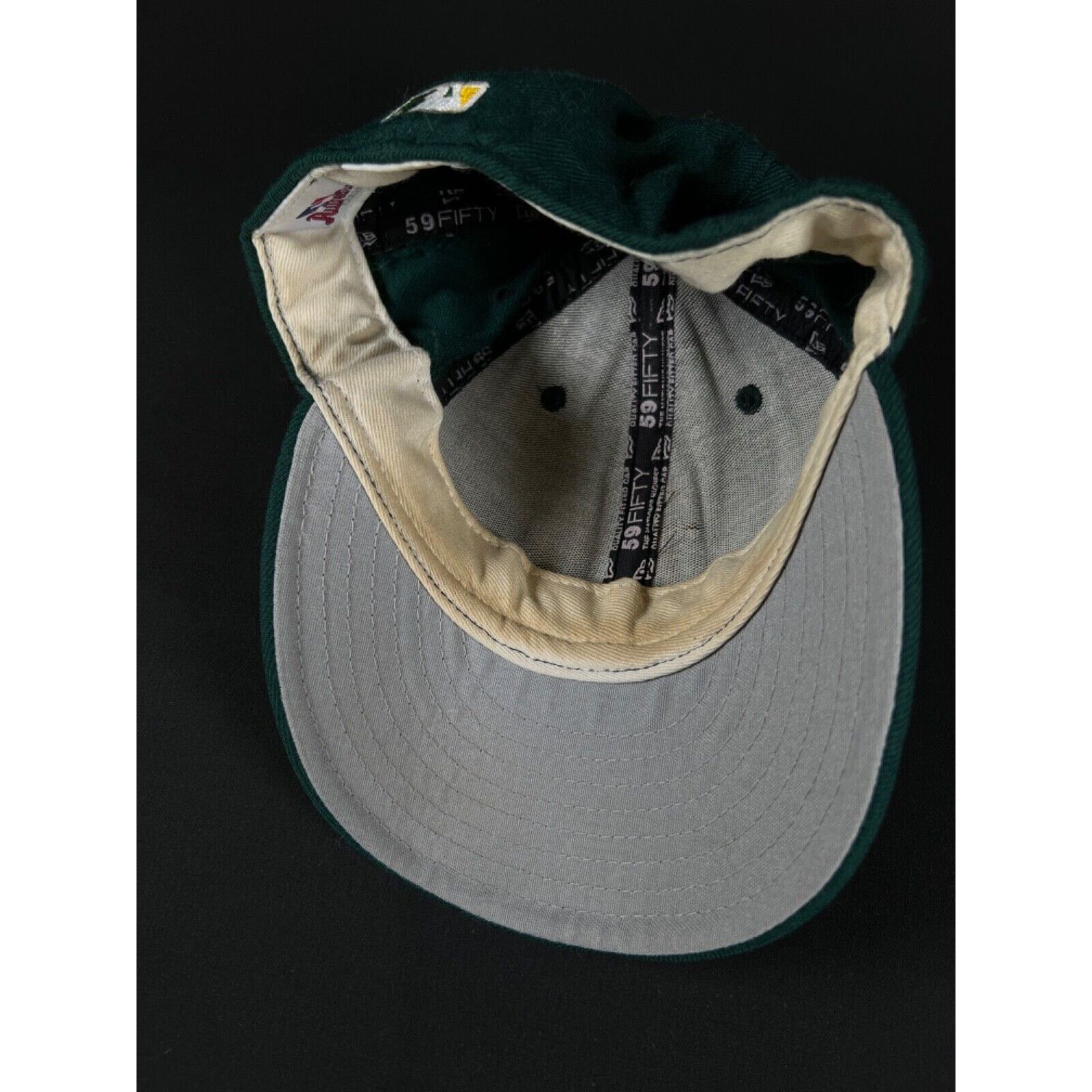 New Era New Era Oakland Athletics A’s Green Adjustable Hat vintage Size ONE SIZE - 7 Thumbnail