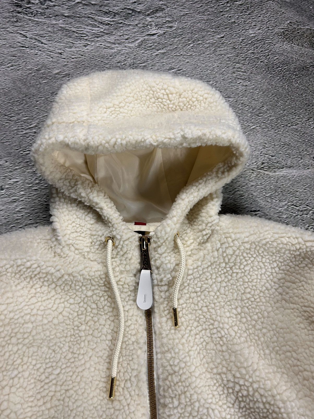 Alpha Industries Alpha Industries sherpa zip hoodie white Size US M / EU 48-50 / 2 - 2 Thumbnail