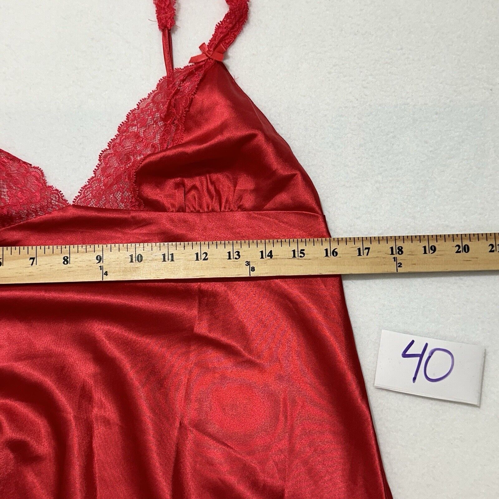 Victoria's Secret Victoria's Secret Medium Satin Slip Dress Babydoll Pajamas Size ONE SIZE - 8 Thumbnail