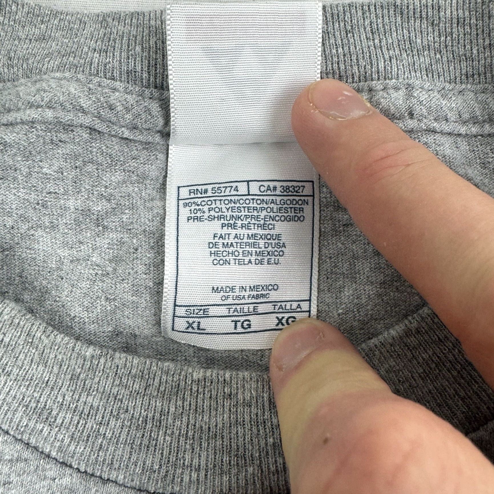 Vintage VINTAGE Funny Hunting T Shirt Adult XL Gray Tree Stand Humor Y2K Long Sleeve Size US XL / EU 56 / 4 - 5 Thumbnail