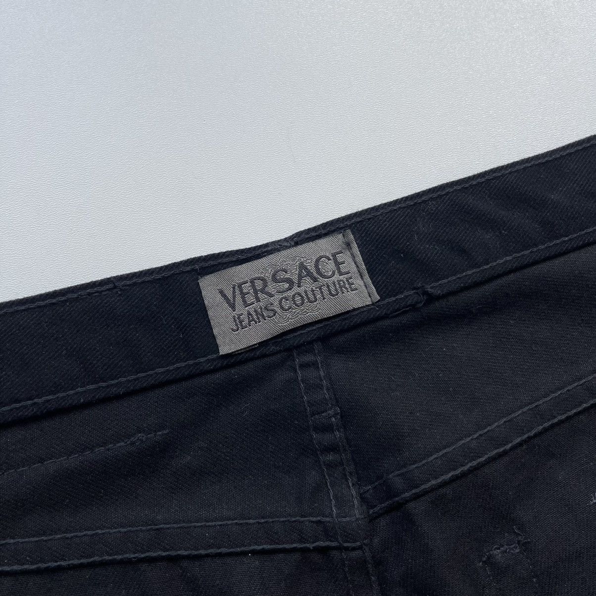 Versace Jeans Couture Versace Jeans Couture VJC Vintage Cotton Pants Black Size US 36 / EU 52 - 8 Thumbnail