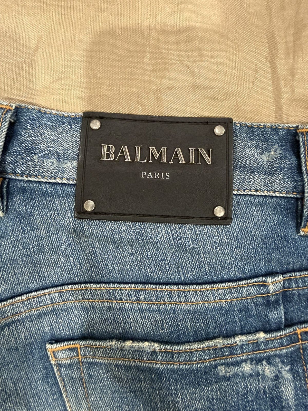 Balmain Balmain blue jeans slim fit jeans size 33 Size US 33 - 5 Thumbnail