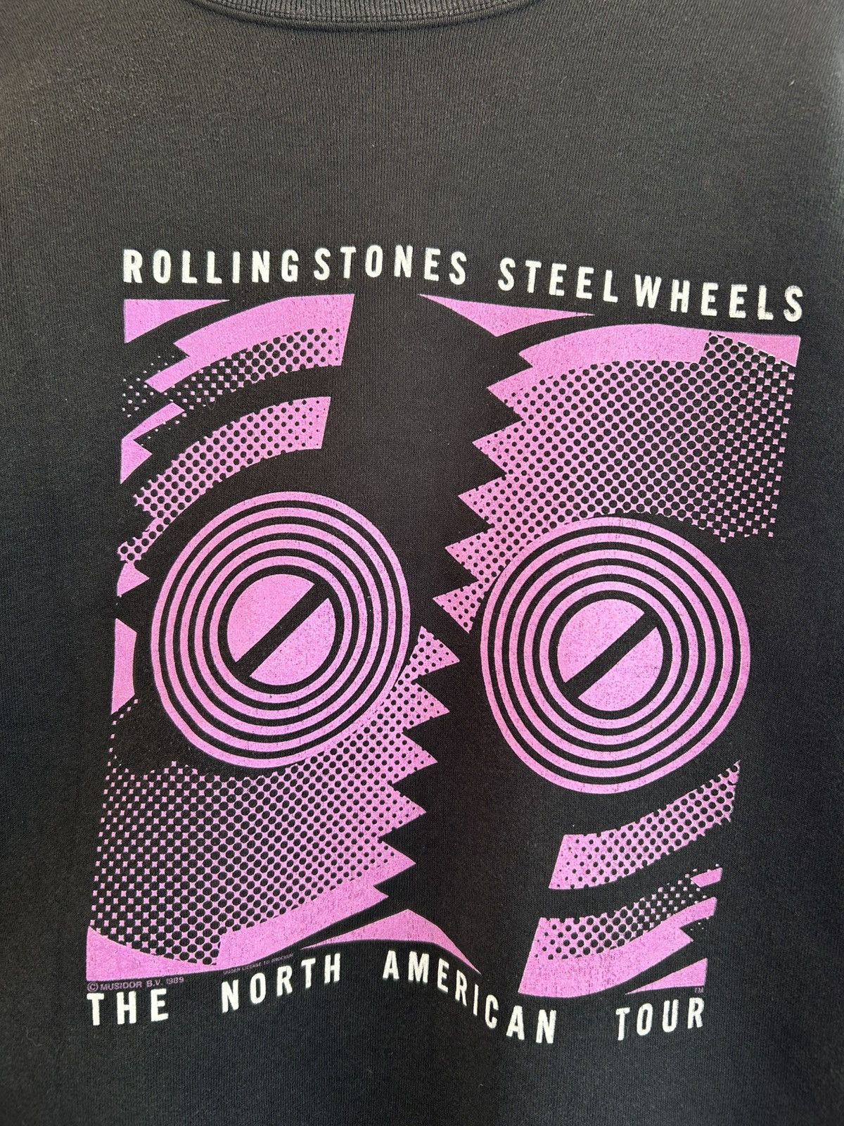 Band Tees × The Rolling Stones × Vintage Vintage Rolling Stones Steelwheels the north american tour Size US XL / EU 56 / 4 - 3 Thumbnail