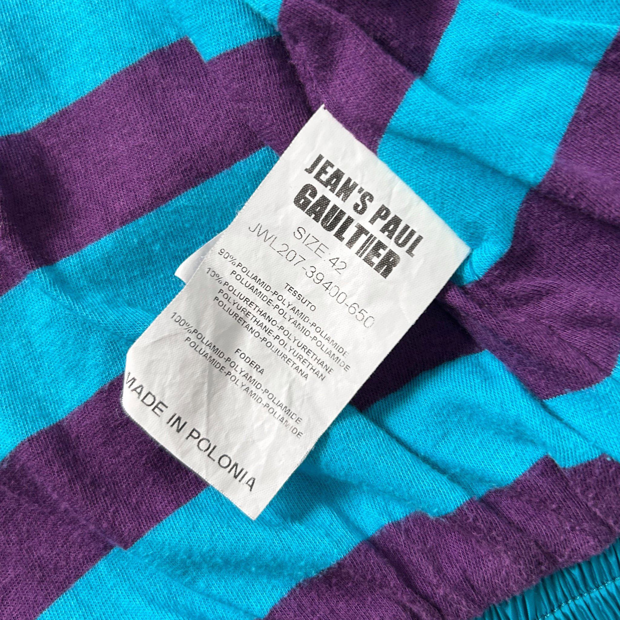 Jean Paul Gaultier Jean Paul Gaultier Turquoise Multipocket Bomber Jacket Size US S / EU 44-46 / 1 - 5 Thumbnail
