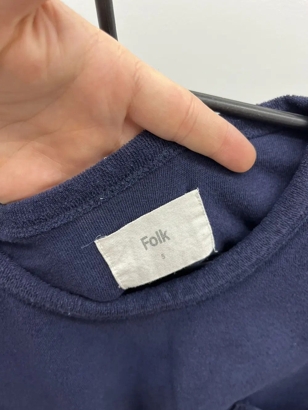 Folk Folk Towel Style Cotton Tee T-shirt Size US L / EU 52-54 / 3 - 3 Thumbnail