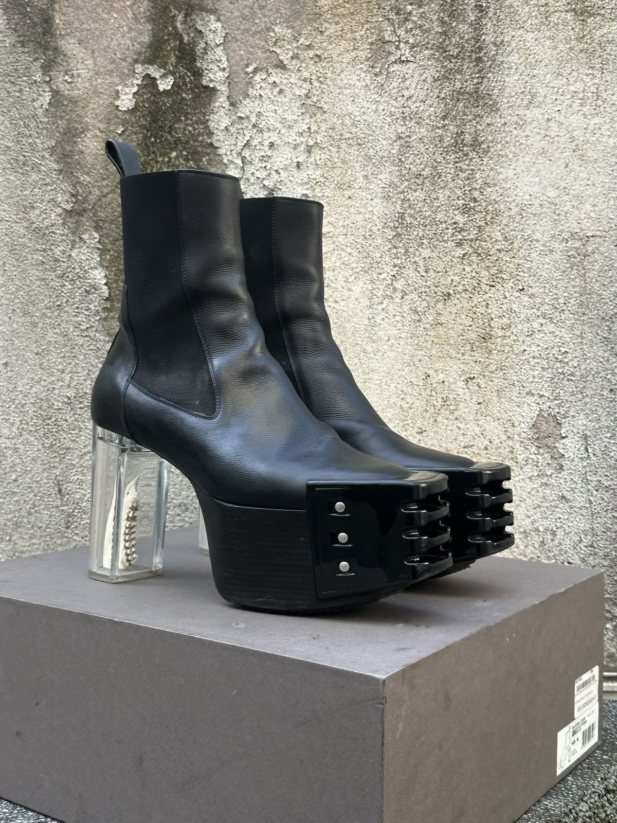Rick Owens Rick owens fw22 kiss heels with grill customized Size US 11 / EU 44 - 5 Thumbnail