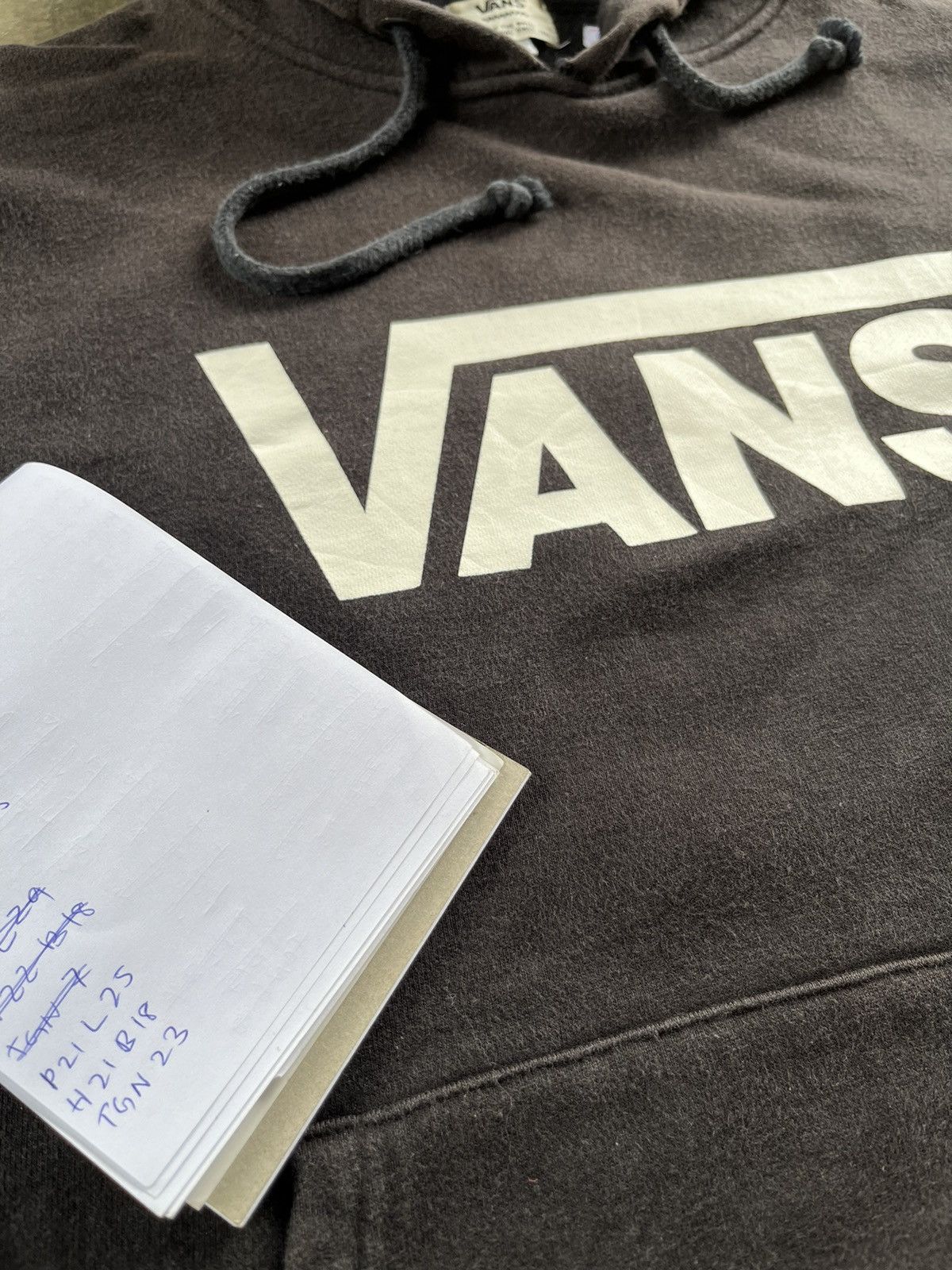 Vans ⚡️Vans Big Central Logo Hoodie (Padin Musa) Size US M / EU 48-50 / 2 - 7 Thumbnail