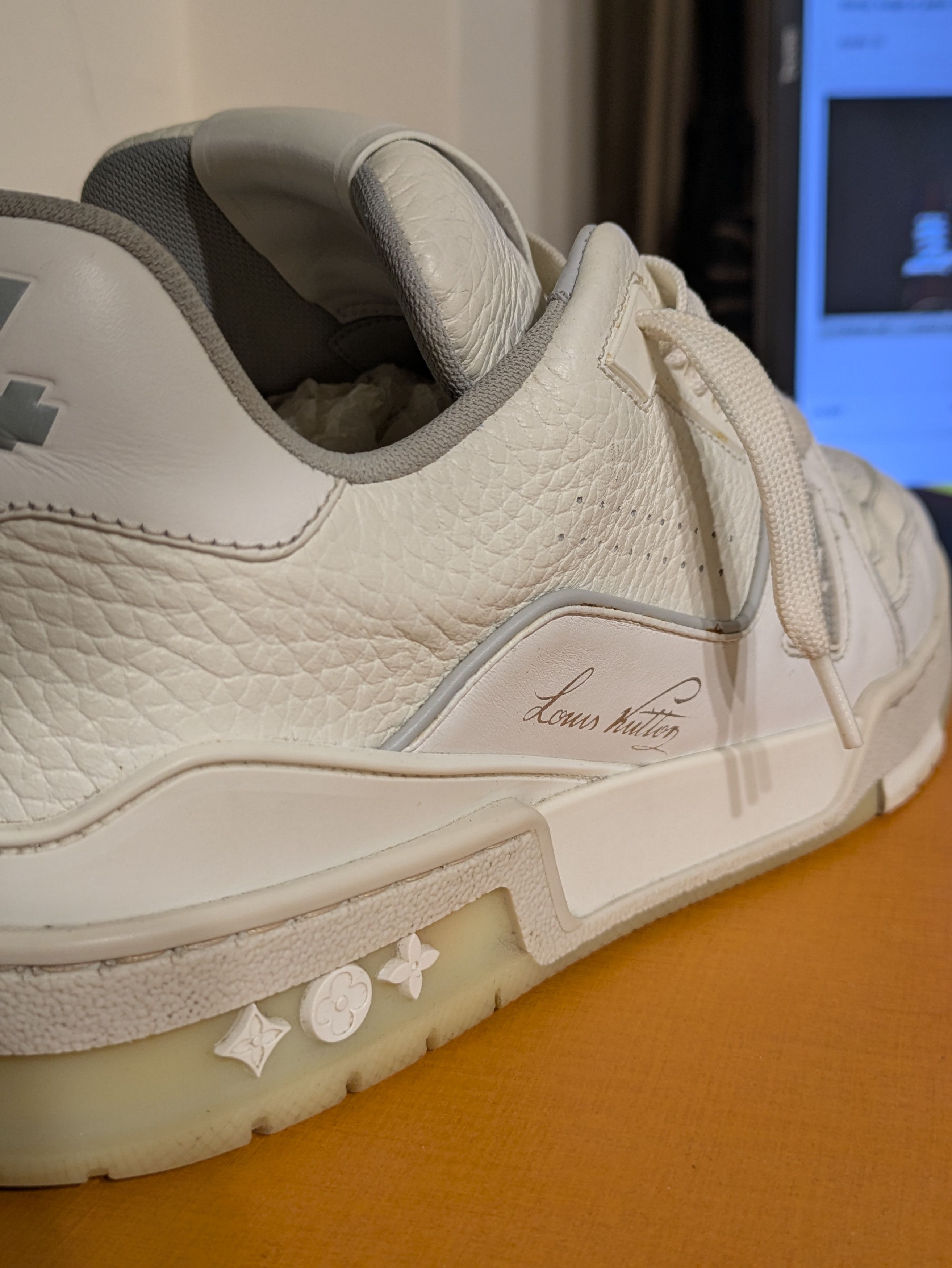 Louis Vuitton LV Trainer white Size US 9 / EU 42 - 5 Thumbnail