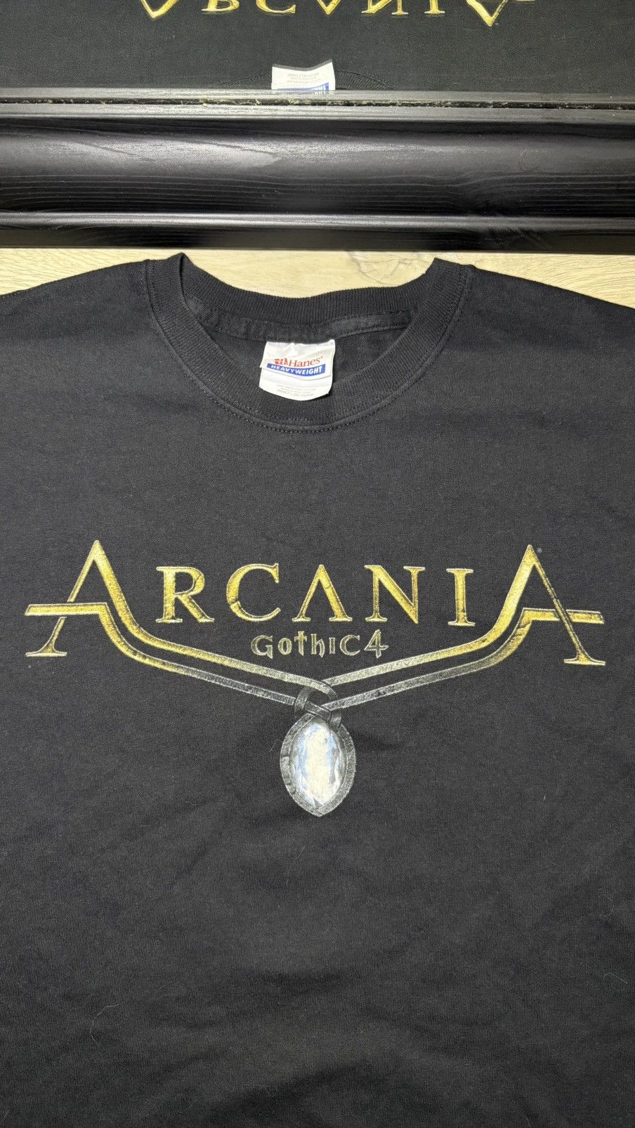 Southpole Vintage / Y2K Arcania Gothic 4 Video Game Promo Shirt Size US L / EU 52-54 / 3 - 4 Thumbnail