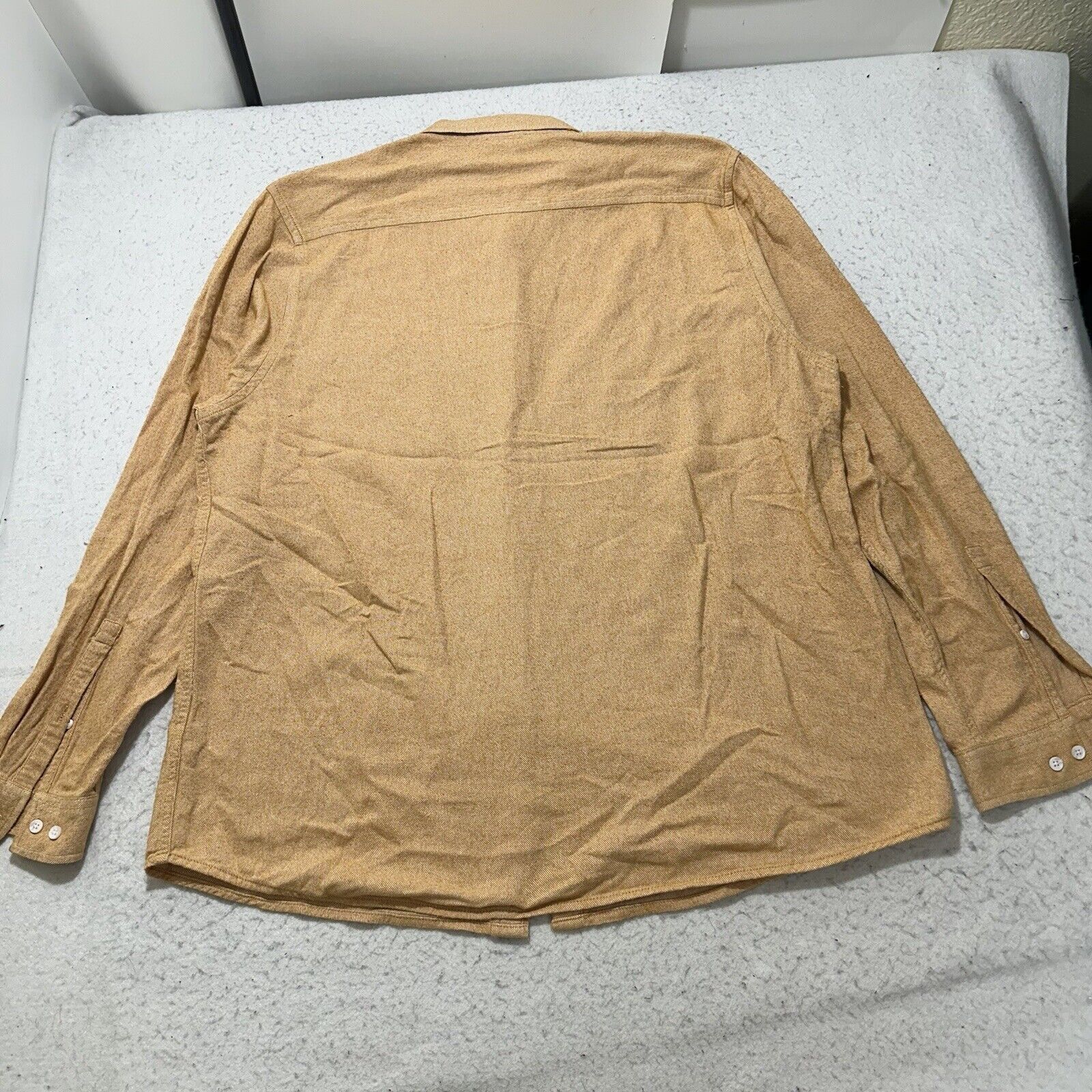 UNTUCKit ASOS XXL Button Down Pocket Dress Shirt Light Orange Size US XXL / EU 58 / 5 - 10 Thumbnail