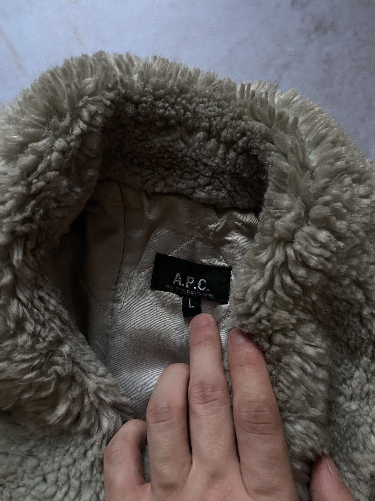 A.P.C. × If Six Was Nine × Japanese Brand A.P.C Dirty Suede Leather Coat Isabel Marant style Size L / US 10 / IT 46 - 4 Thumbnail