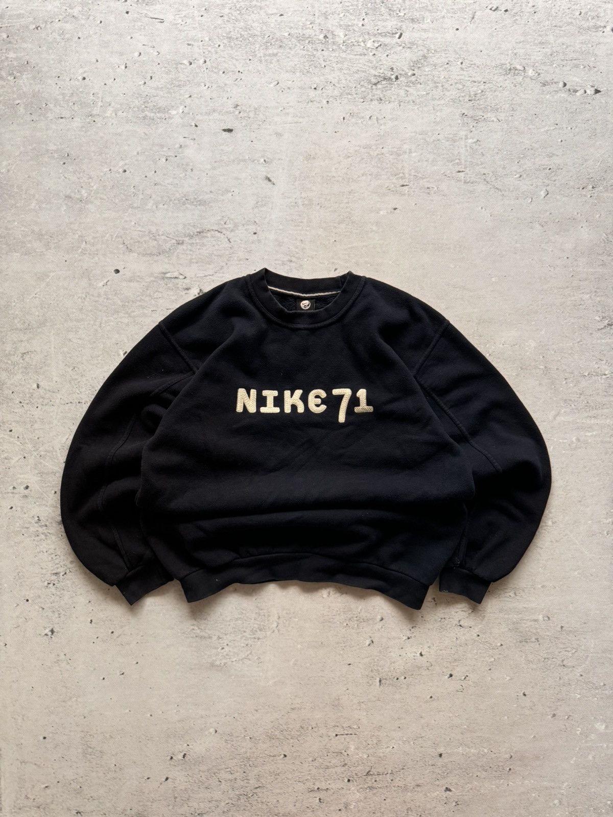 Nike × Vintage NIKE VINTAGE CENTER LOGO OVERSIZE BOXY SWEATSHIRT Size US M / EU 48-50 / 2 - 1 Thumbnail
