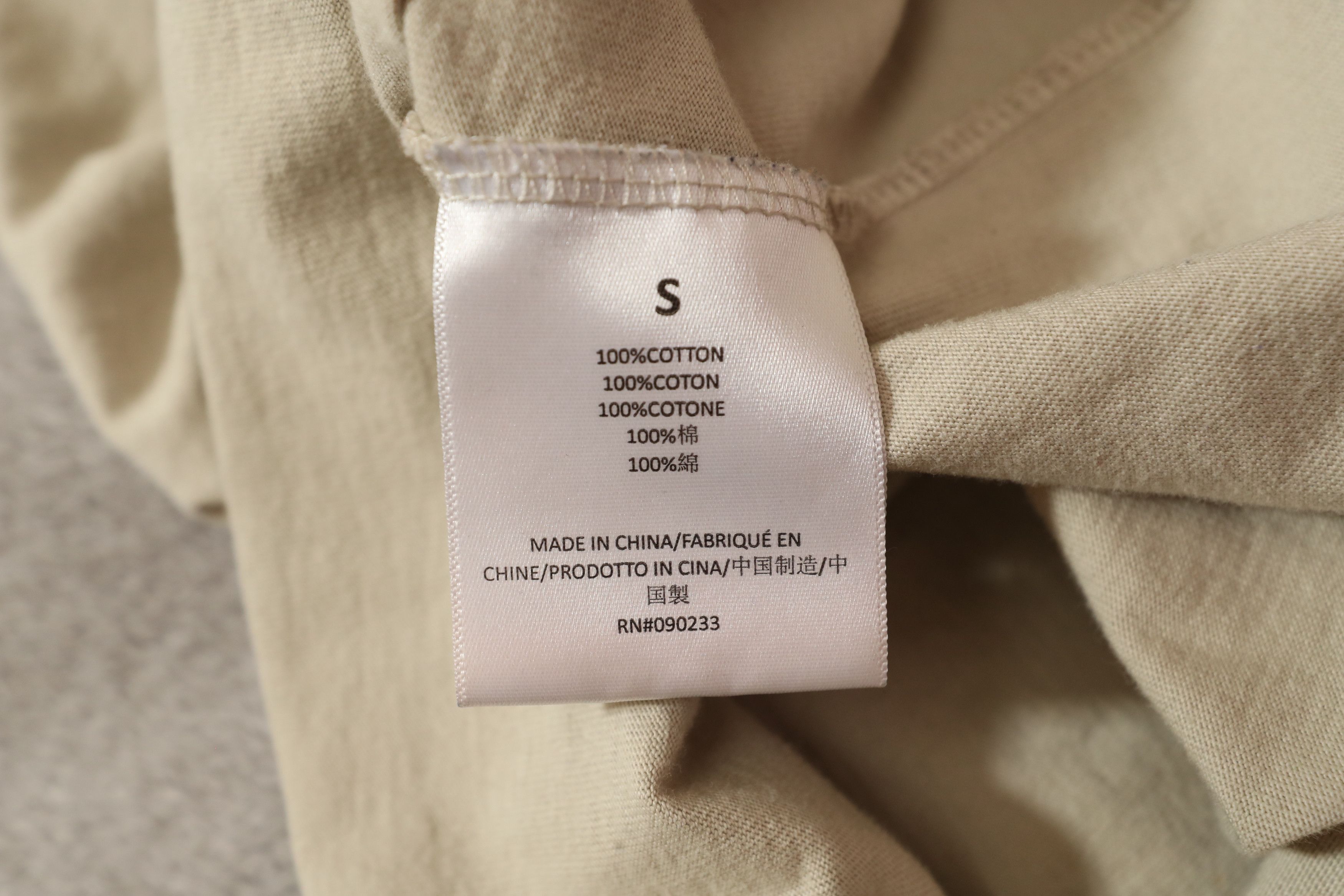 Fear of God Fear of God Essentials Mockneck Logo Tee (S) Size US S / EU 44-46 / 1 - 12 Thumbnail