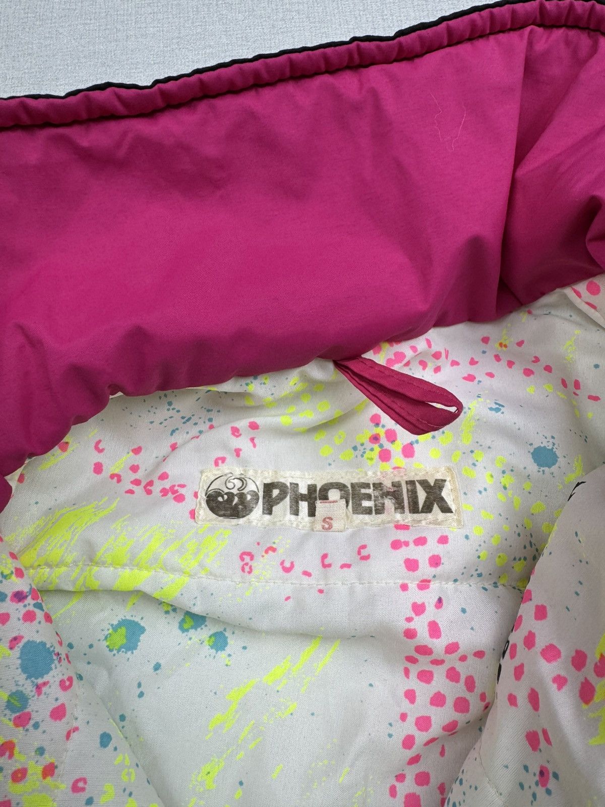 Phoenix Clothing × Vintage Vintage Phoenix Ski Winter Neon Snowboard Anorak Jacket Size US S / EU 44-46 / 1 - 5 Thumbnail