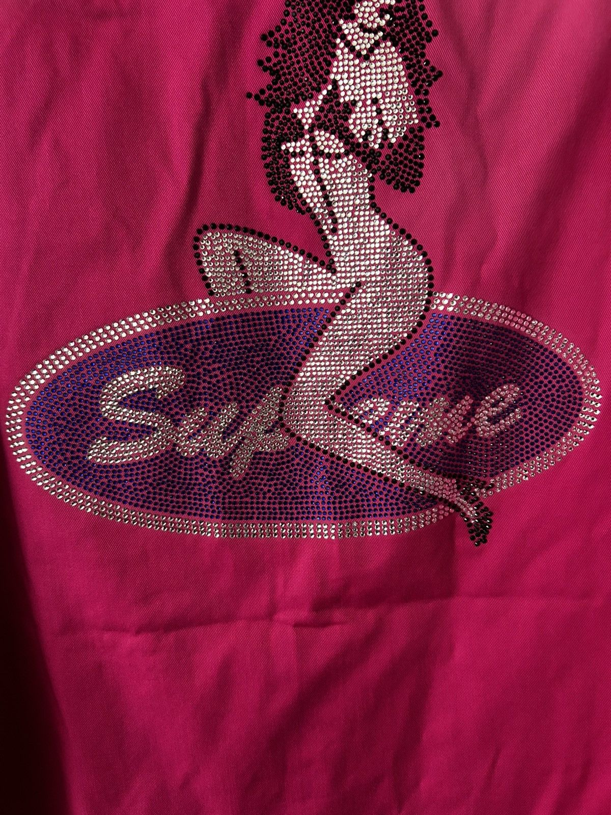 Supreme Supreme Rhinestone Pin Up S/S Work Shirt Size US L / EU 52-54 / 3 - 3 Thumbnail
