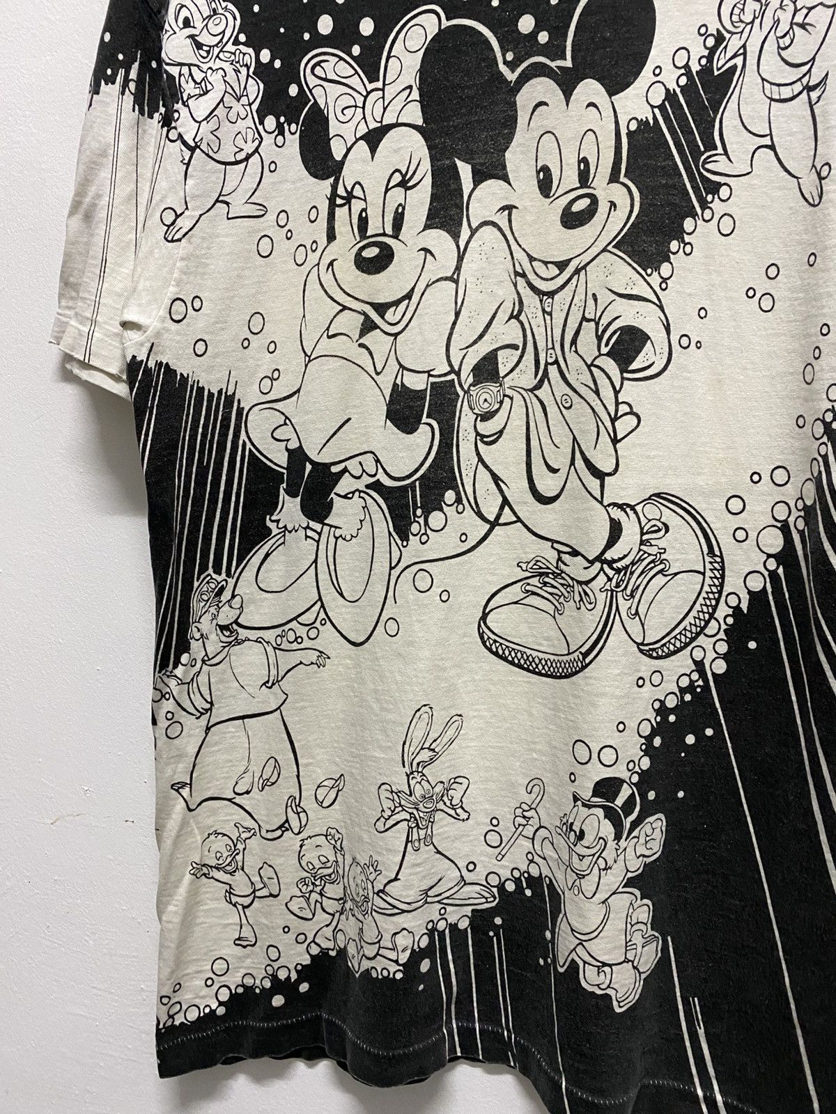 Vintage Vintage Aop Mickey Mouse Distressed Size US L / EU 52-54 / 3 - 7 Thumbnail
