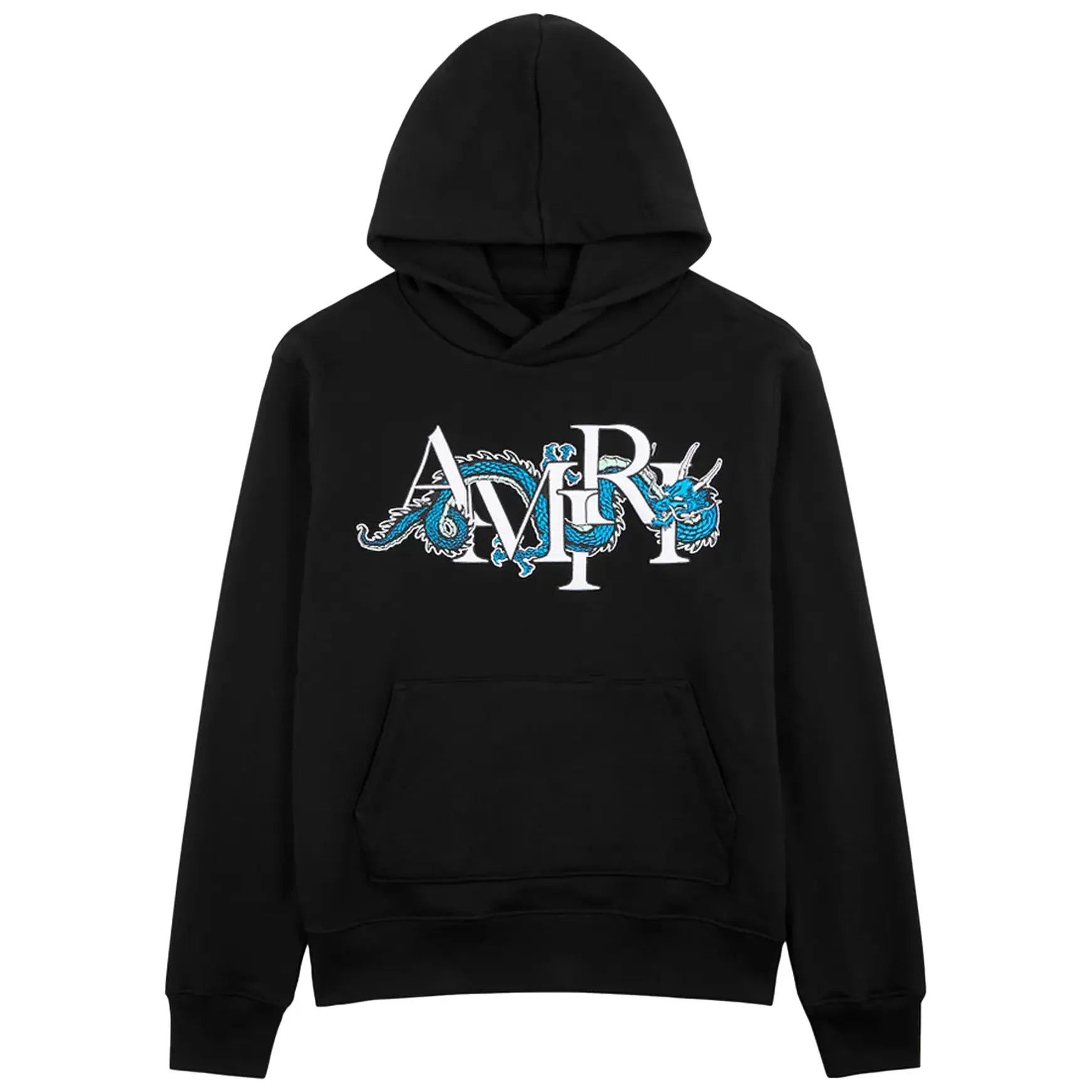 Amiri CNY Stacked Dragon Logo Hoodie Black Size US XS / EU 42 / 0 - 1 Preview