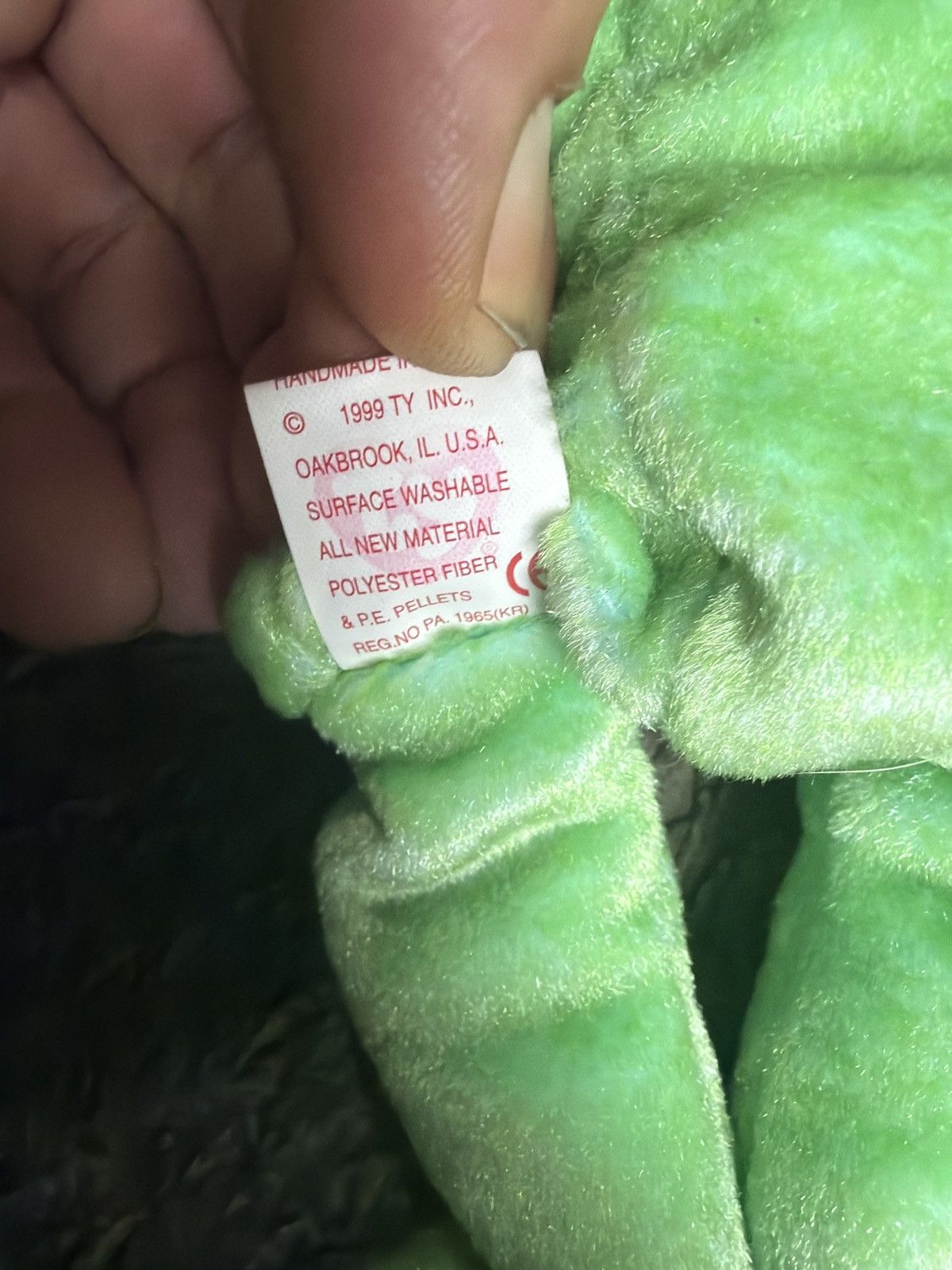 Vintage 1999 Ty Kicks Beanie Baby Size ONE SIZE - 7 Thumbnail