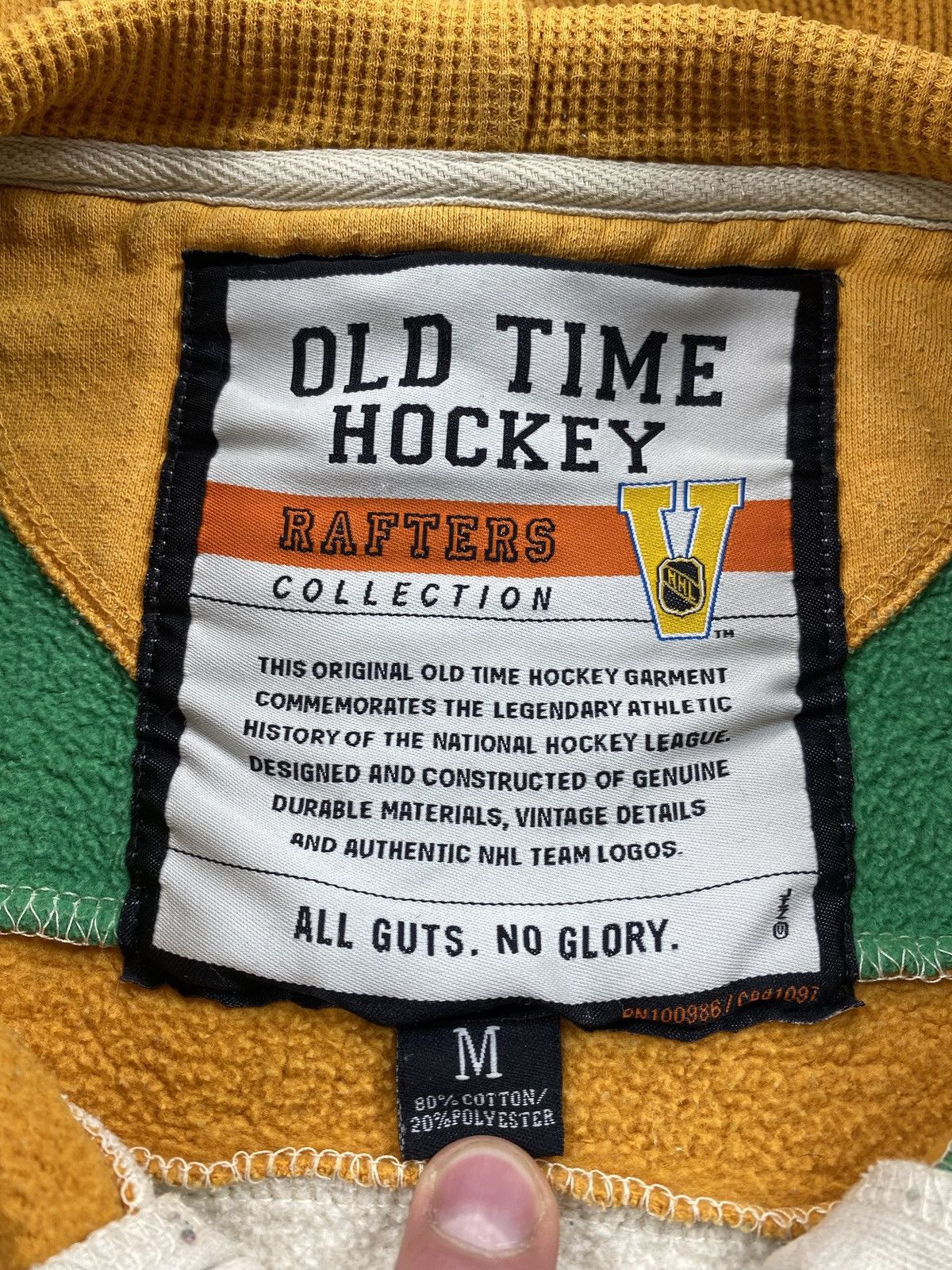NHL Minnesota North Stars Jersey Vintage Old Time Hockey Brand Size US M / EU 48-50 / 2 - 12 Thumbnail