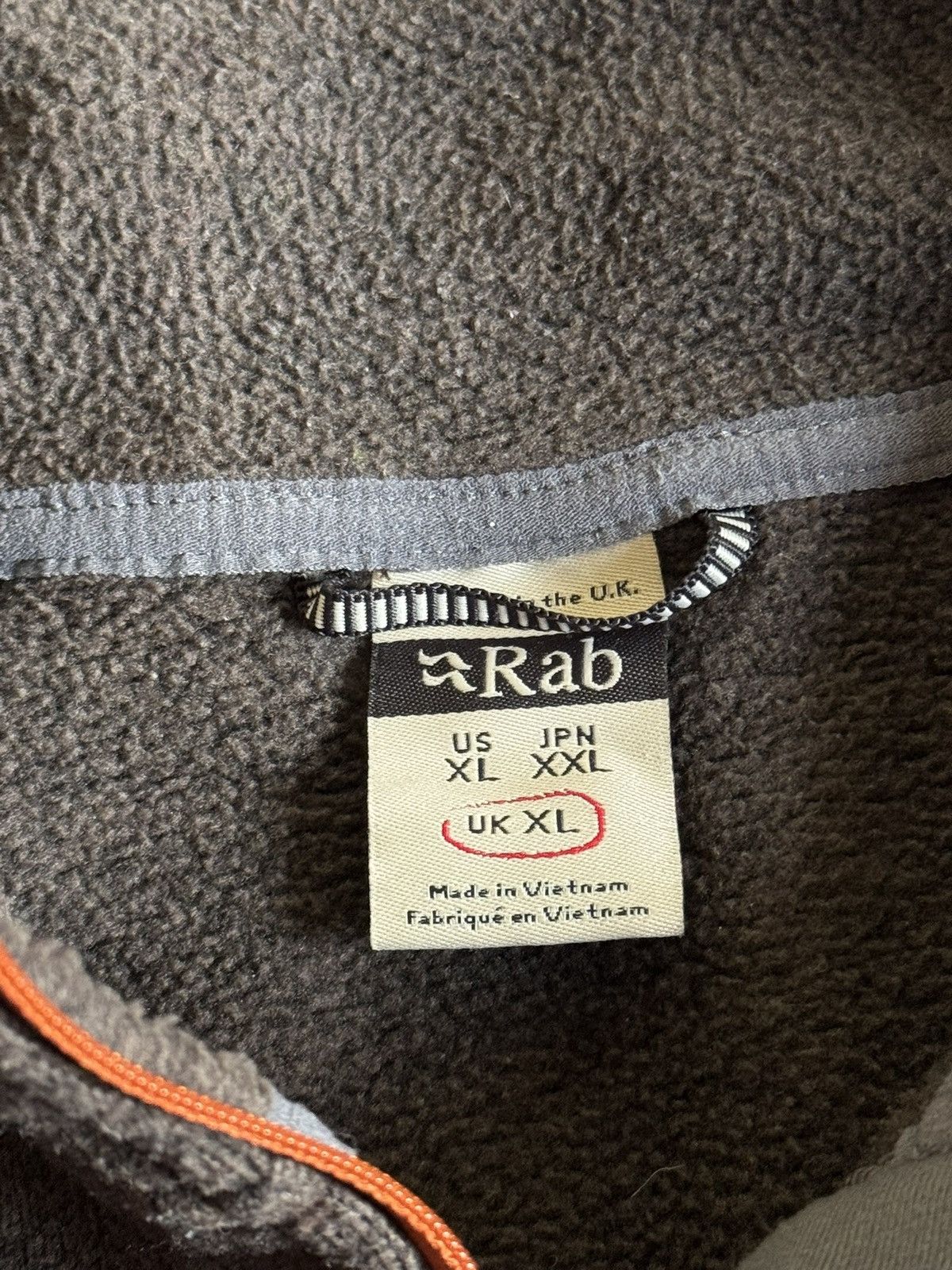 Rab Rab XL/size 1/4 zip fleece jumper outdoor pullover gorpcore Size US XL / EU 56 / 4 - 6 Thumbnail