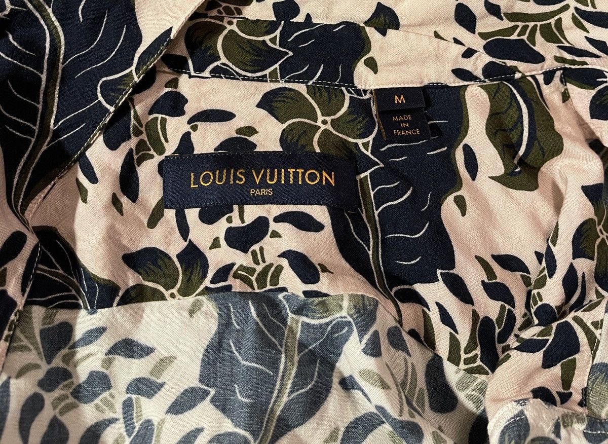 Louis Vuitton Louis Vuitton Leaf Short Sleeve Shirt Size US M / EU 48-50 / 2 - 5 Thumbnail