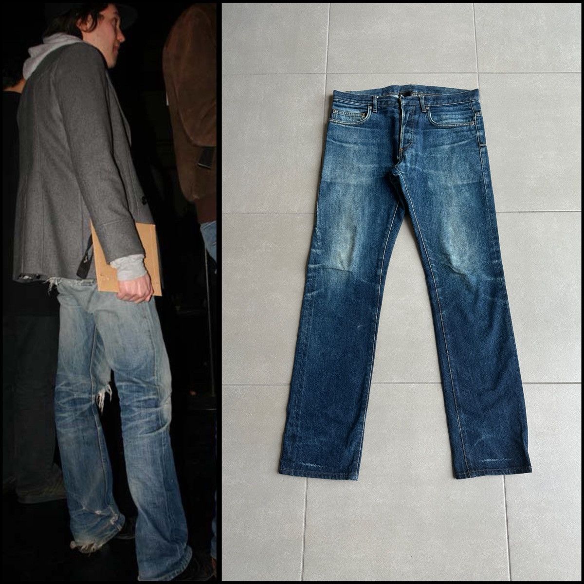 Dior Homme AW07 “Navigate” washed MIJ denim