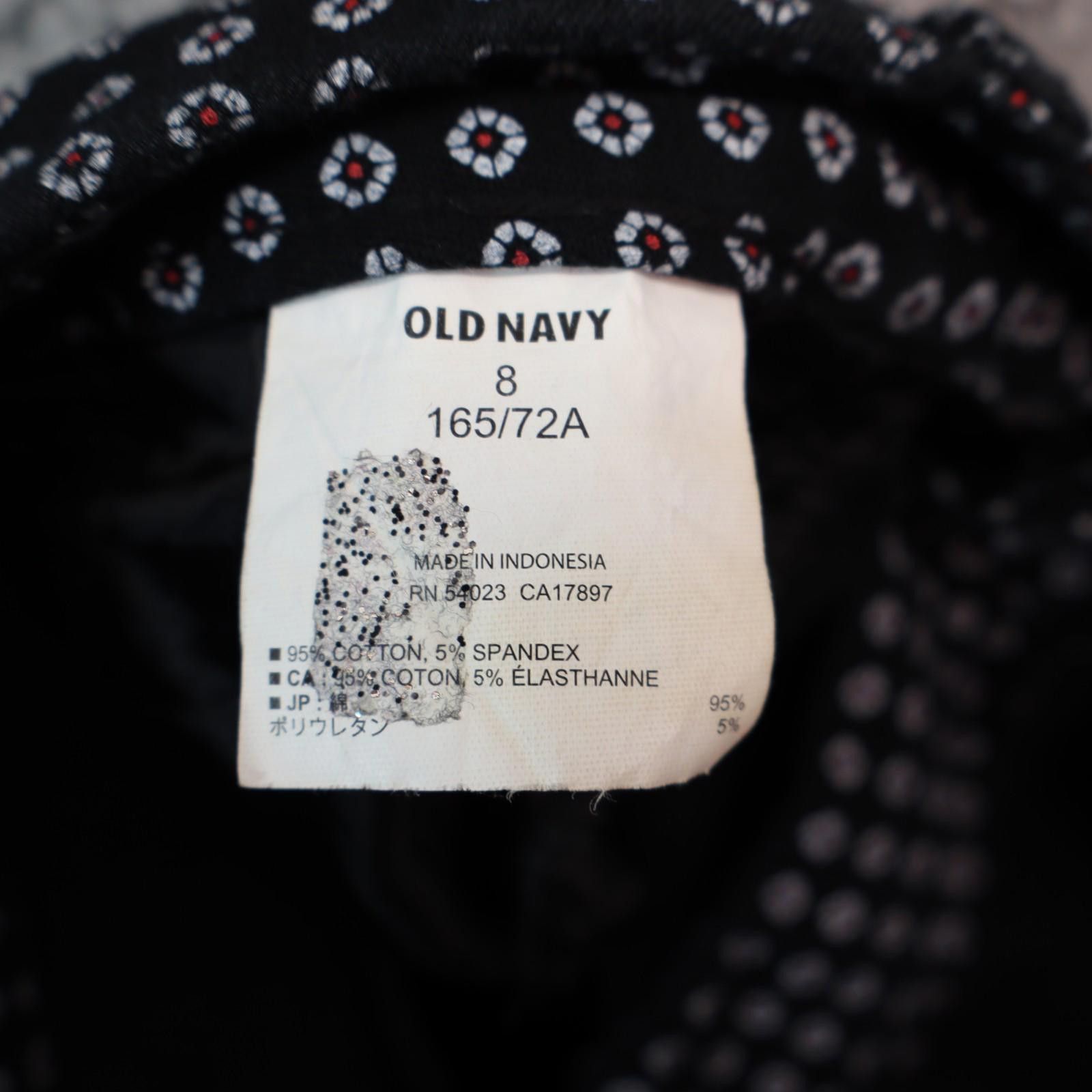 Old Navy Old Navy Womens "Diva" Pants Size 8 Regular Diamond Pattern Size 30" / US 8 / IT 44 - 7 Thumbnail