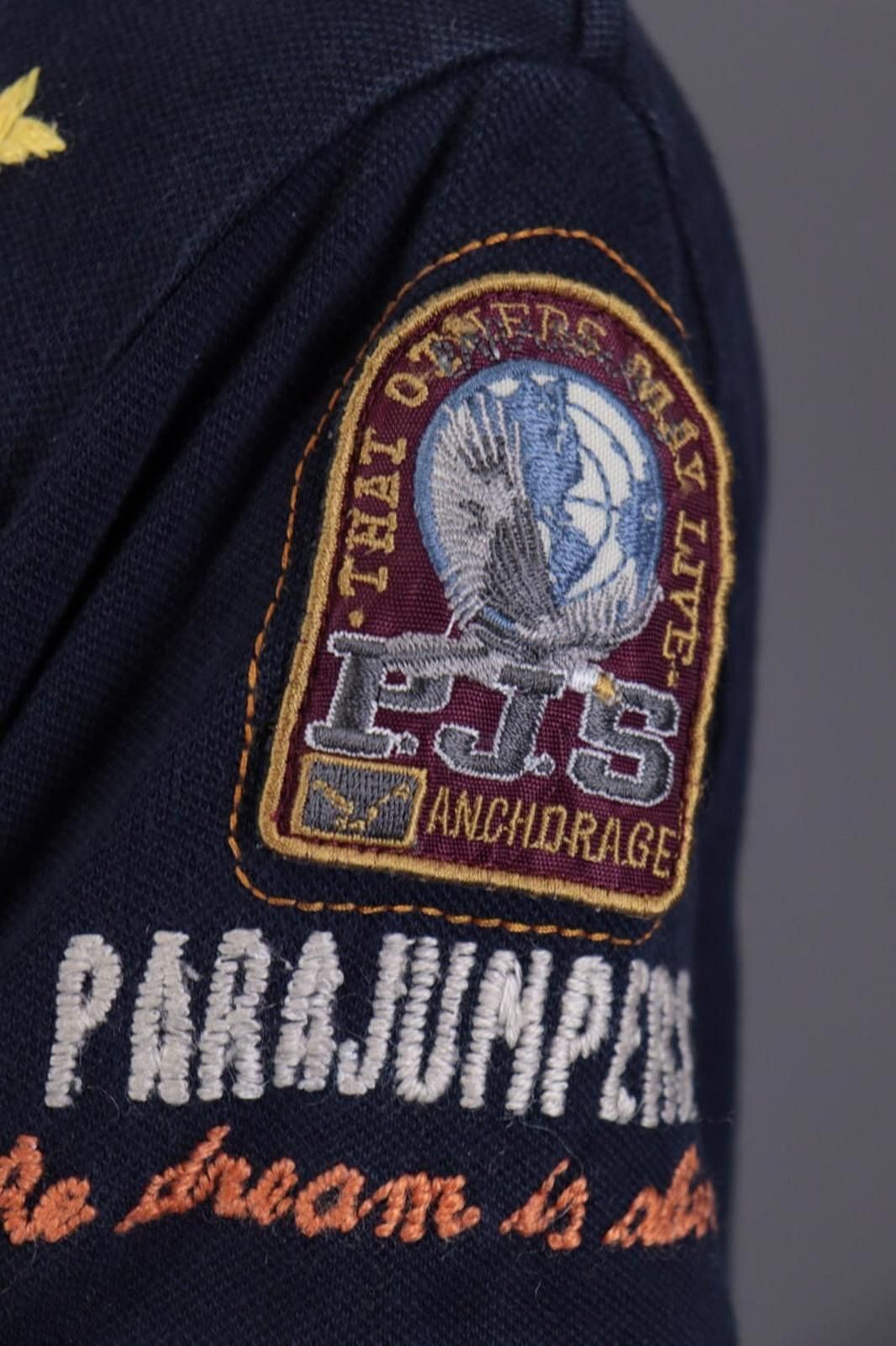 Parajumpers Parajumpers Slim FitBlue Big Back Polo Shirt Size XL Size XL / US 12-14 / IT 48-50 - 7 Thumbnail