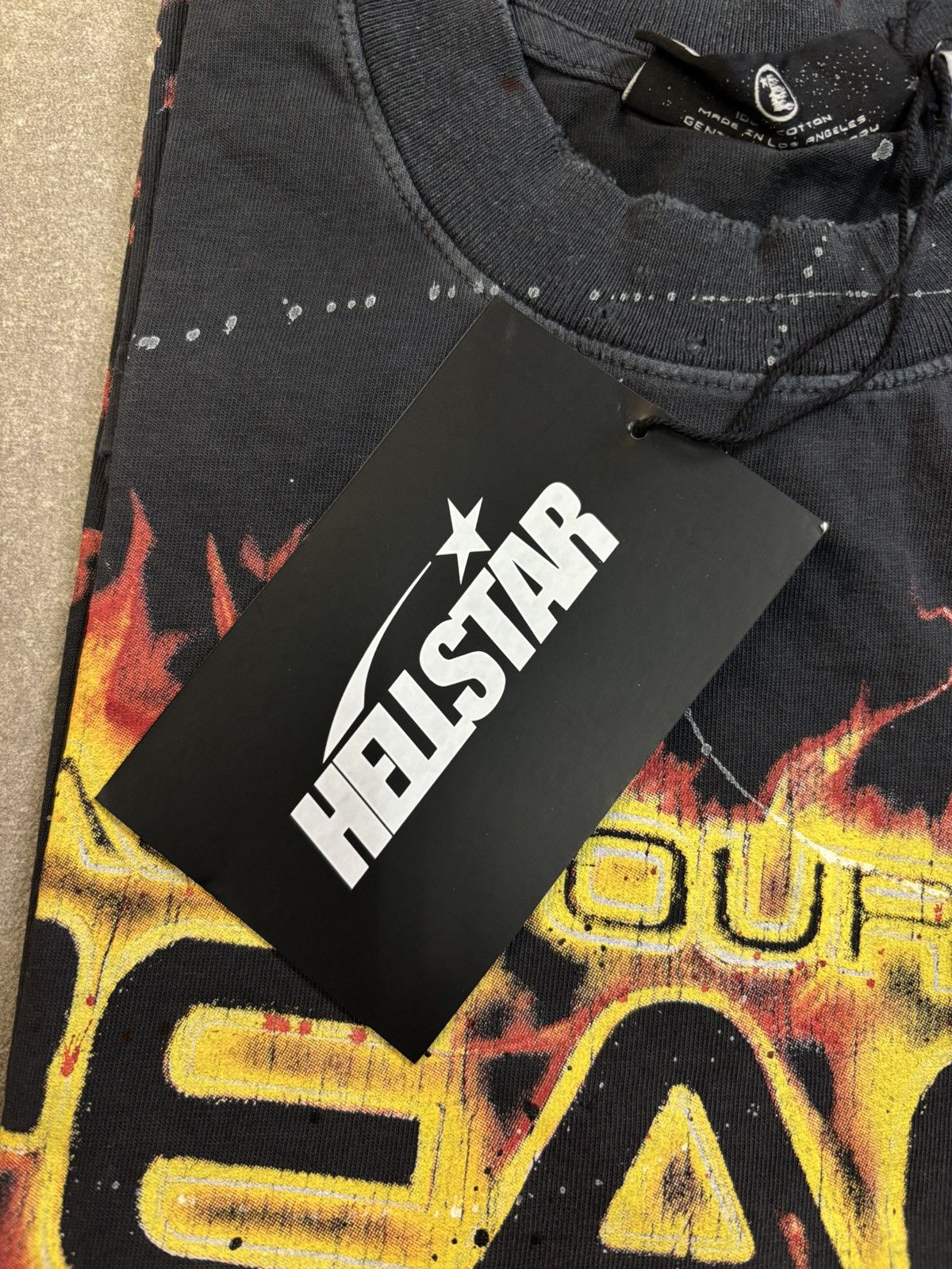 HELLSTAR Hellstar Inner Peace Skeleton Sleeveless T-Shirt, Black Size US S / EU 44-46 / 1 - 14 Thumbnail
