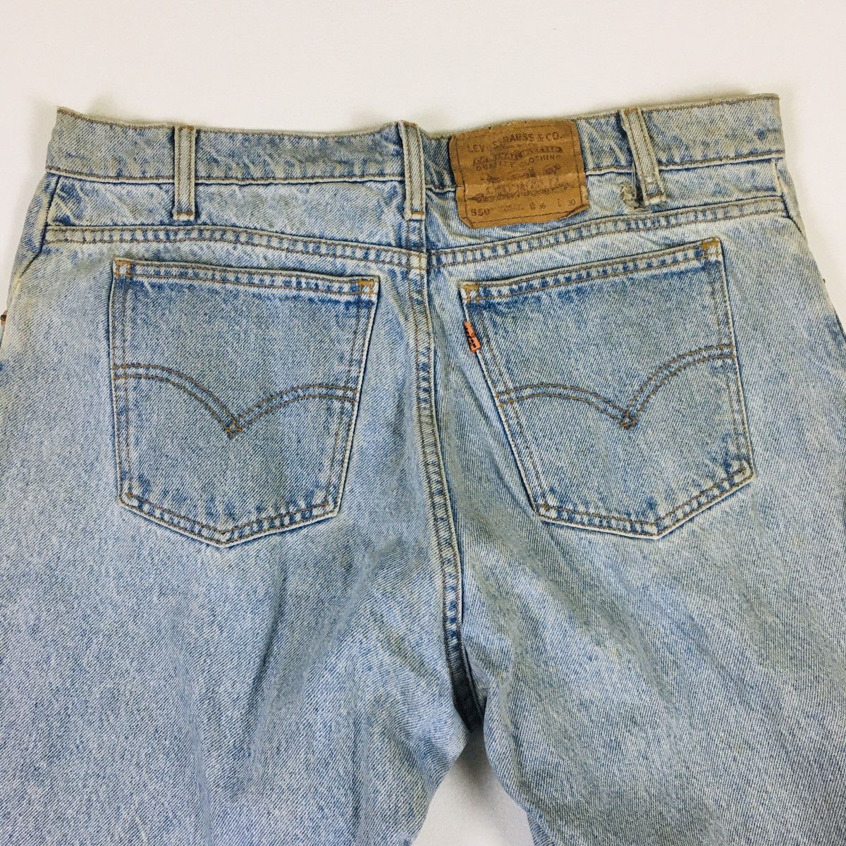 Levi's Vintage 90s Levi’s 550 Orange Tab Relaxed Fit Tapered Leg Size US 36 / EU 52 - 7 Thumbnail