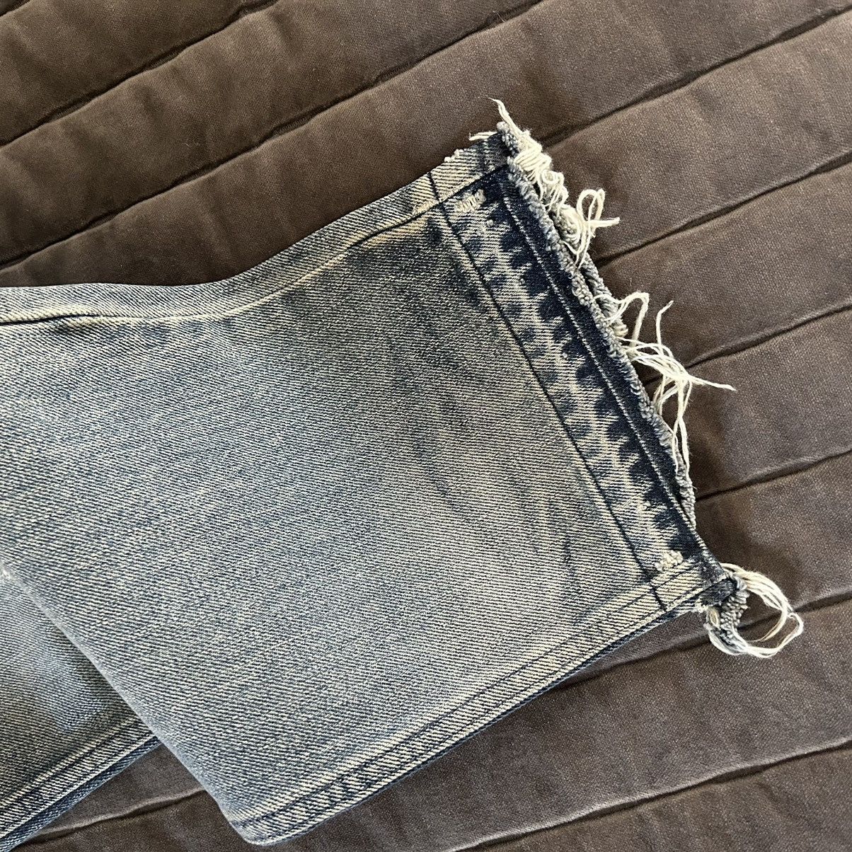 Vintage Cropped distressed denim Size US 32 / EU 48 - 2 Thumbnail