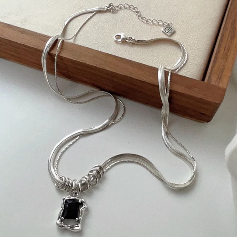 Jewelry Double-layered Chain Necklace Size ONE SIZE - 3 Thumbnail
