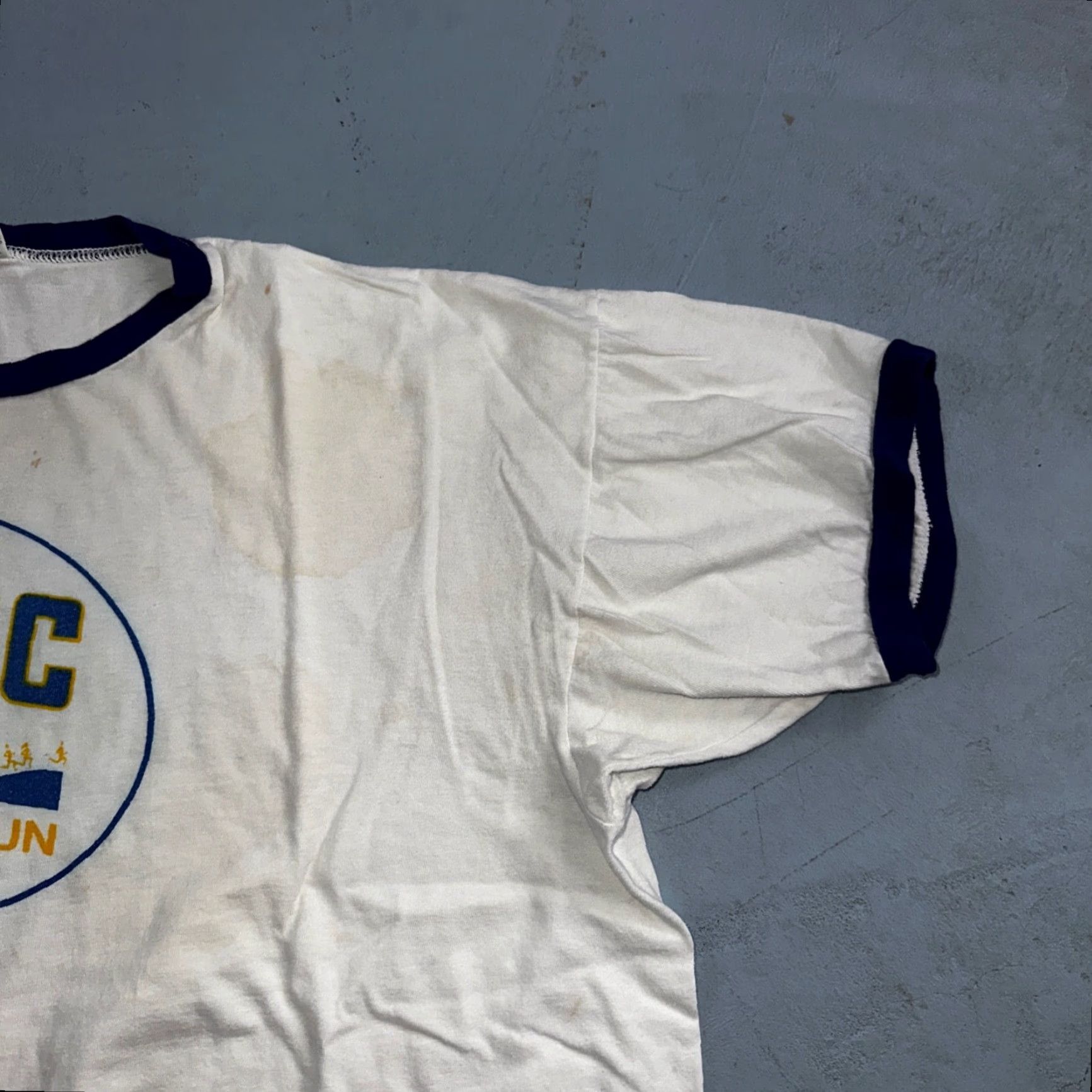Champion VINTAGE Champion T-Shirt ORRC 80s Sun Fun Graphic White XL Men Crew Neck Short Sleeve 1980s 80s Vintage Size US XL / EU 56 / 4 - 7 Thumbnail
