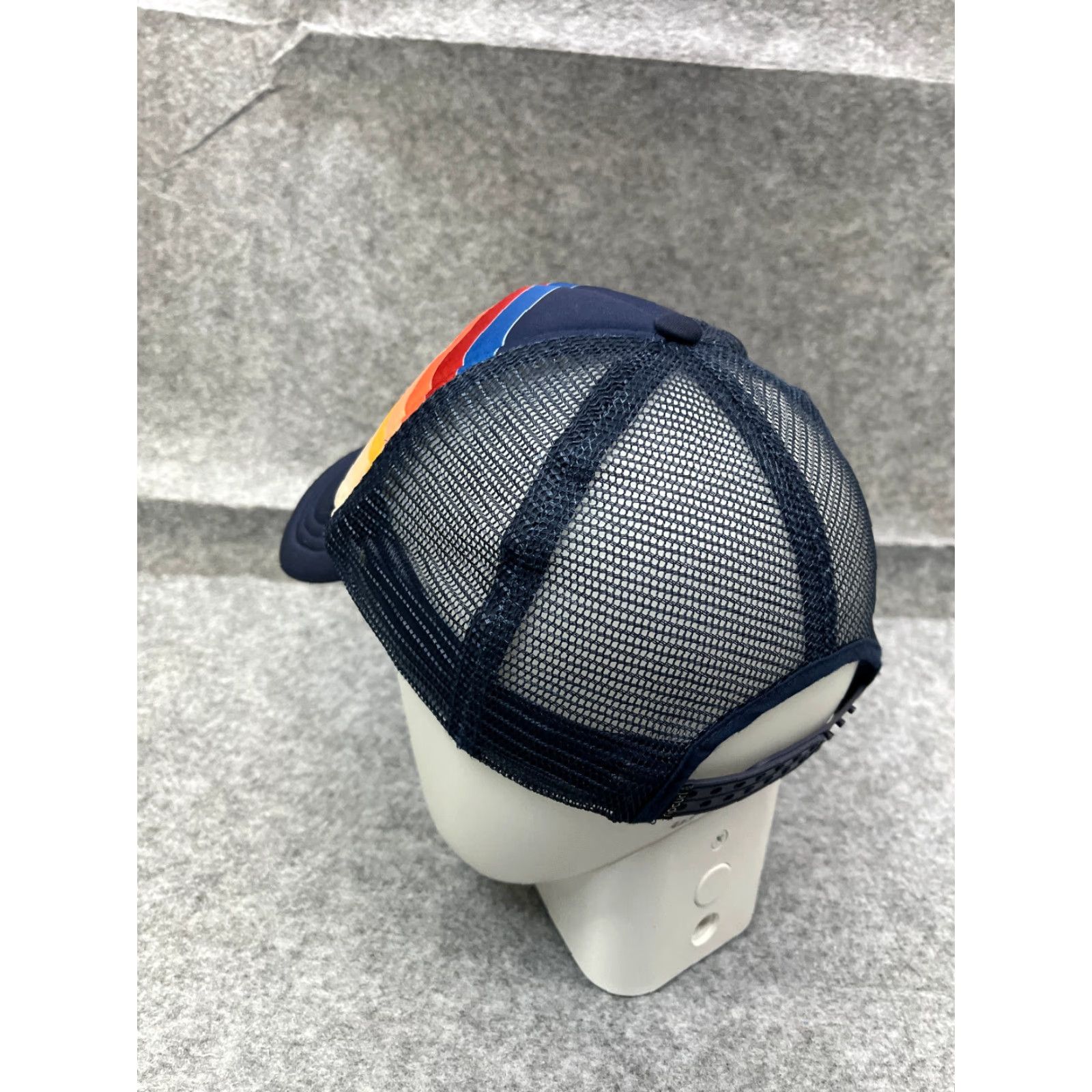 Rip Curl Rip Curl Hat Snap Back Adult Blue Orange Polyester Blend Patch Trucker Size ONE SIZE - 5 Thumbnail
