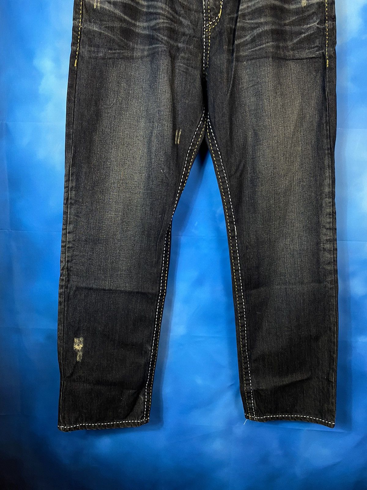 Japanese Brand × Vintage Ruthless Art sk8 rap baggy pants y2k Ed Hardy style Size US 38 / EU 54 - 9 Thumbnail
