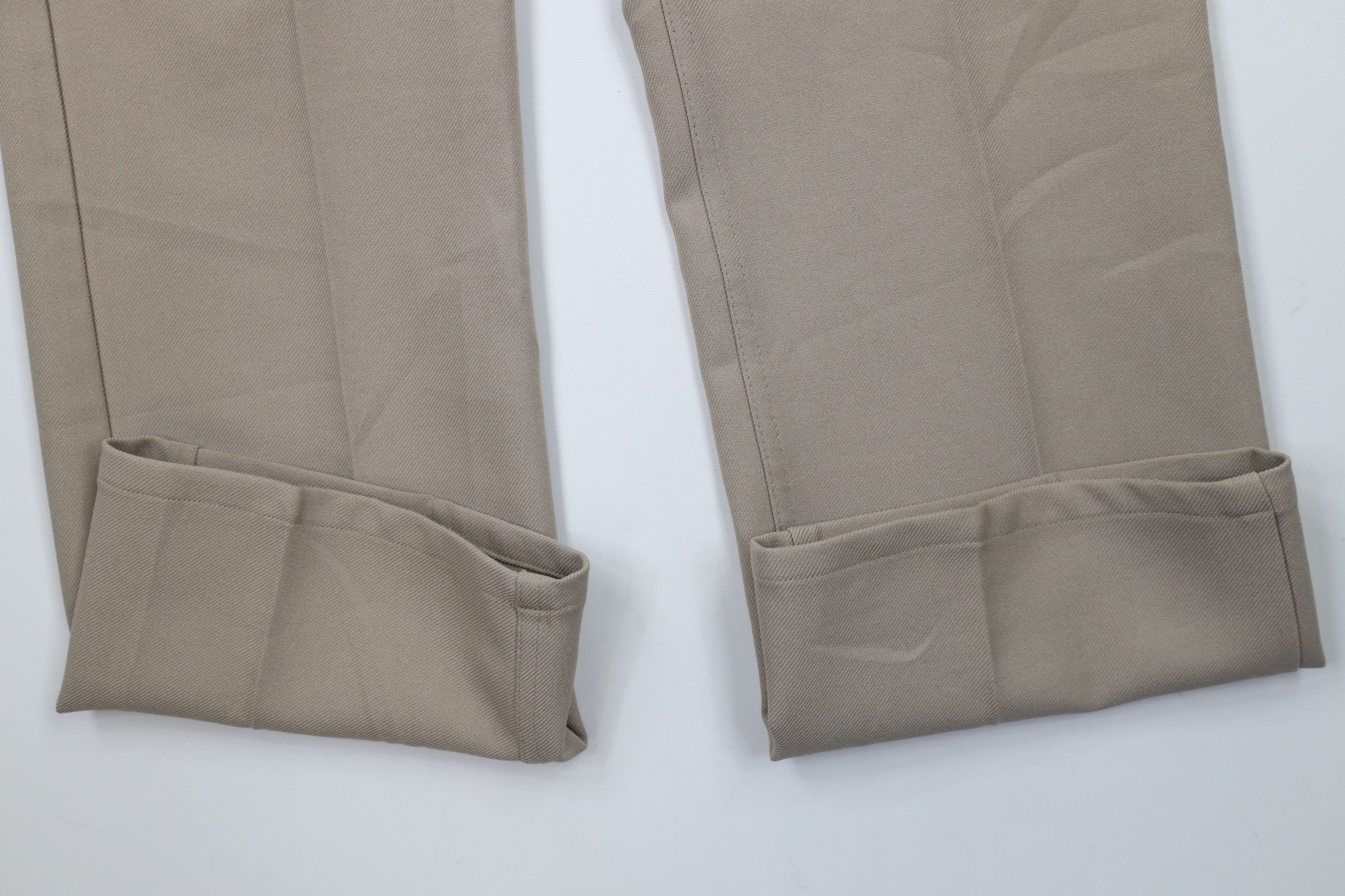 Levi's × Vintage Vintage 90s Levis Flared Wide Leg Chino Pants Trousers Beige Size US 34 / EU 50 - 5 Thumbnail