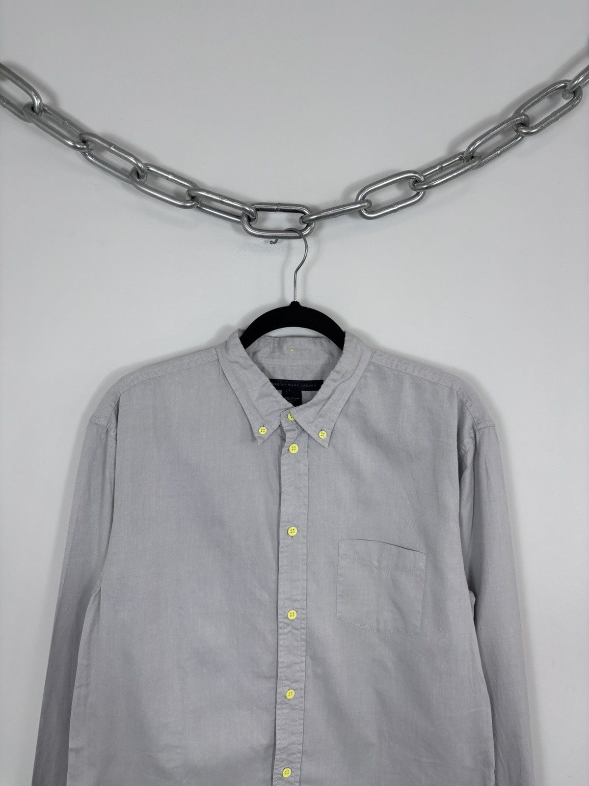 Marc by Marc Jacobs Marc By Marc Jacobs Men’s Grey Long Sleeve Shirt Size US L / EU 52-54 / 3 - 2 Thumbnail
